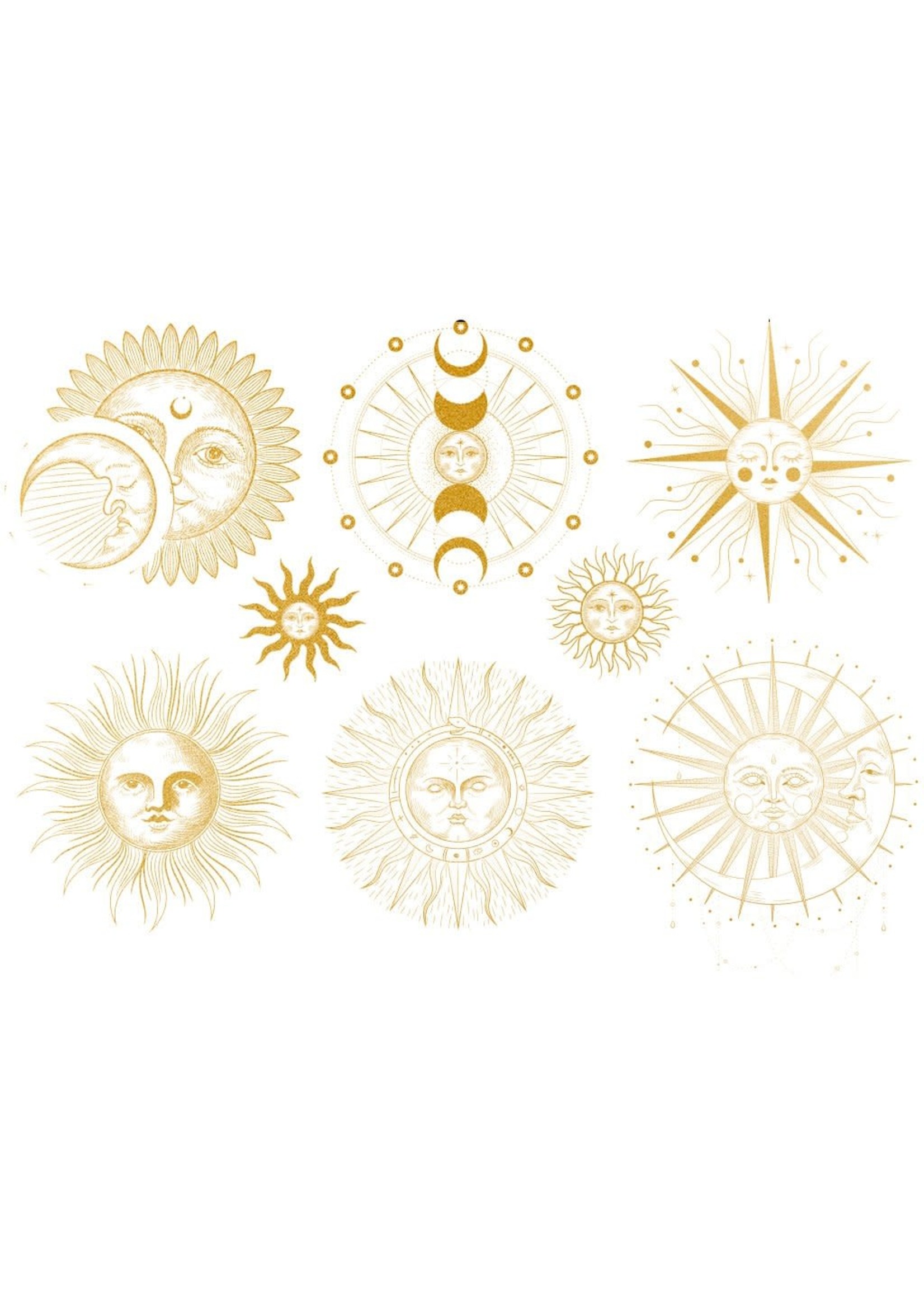 Sanbao Gold sun & moon