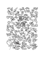 Sanbao Flower - Victorian swirl DIS