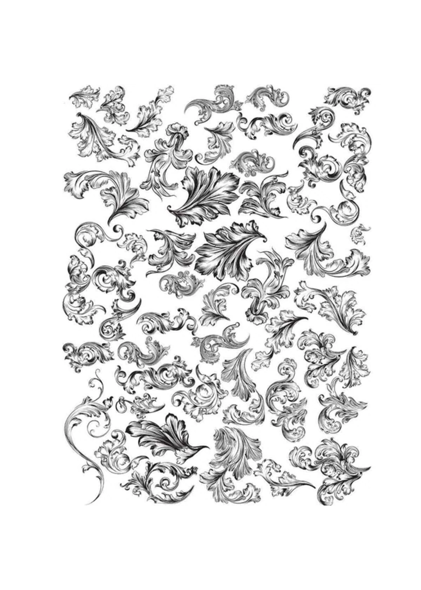 Sanbao Flower - Victorian swirl DIS