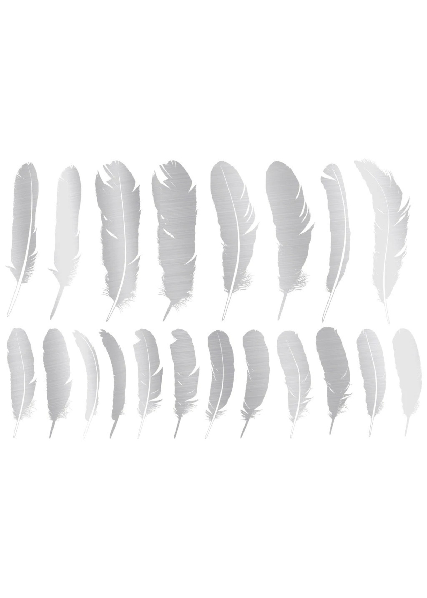 Sanbao White Gold Feather 01