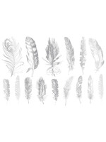 Sanbao White Gold Feather 02