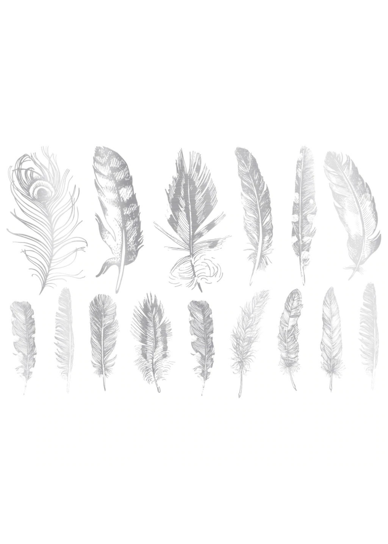 Sanbao White Gold Feather 02