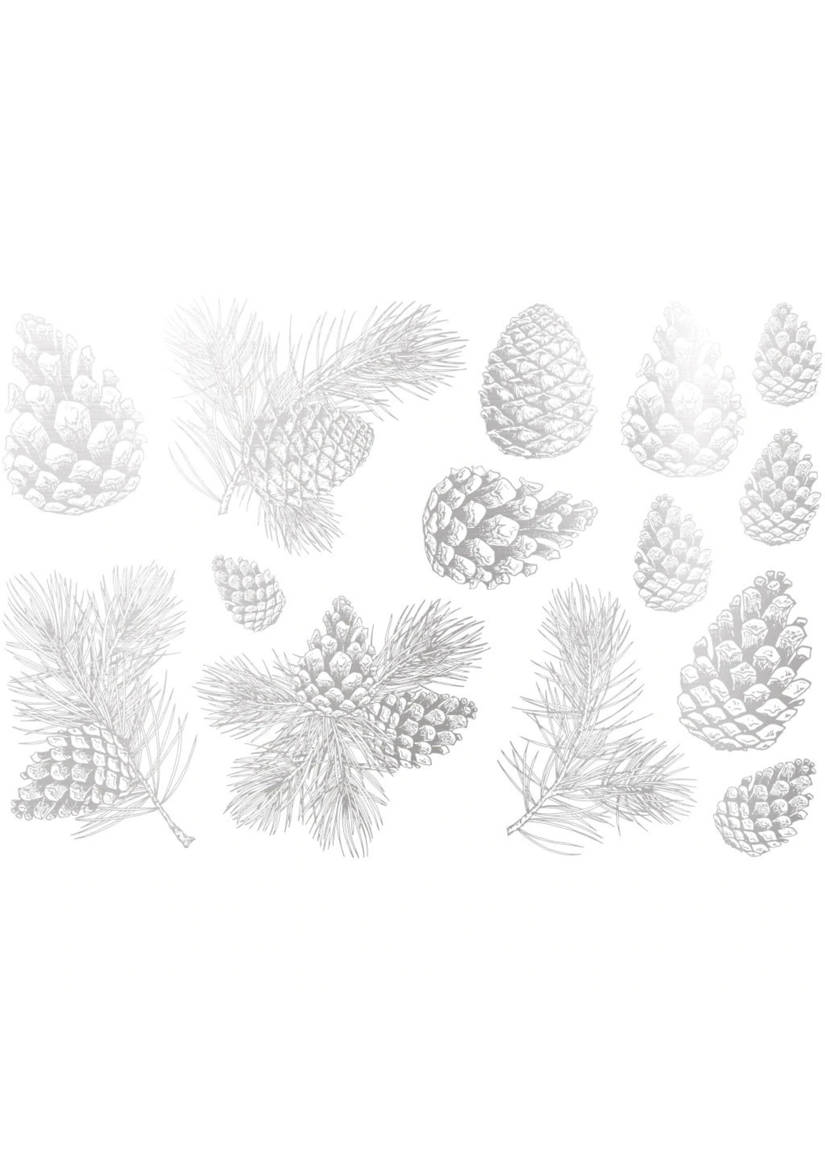 Sanbao White Gold Pine Cone