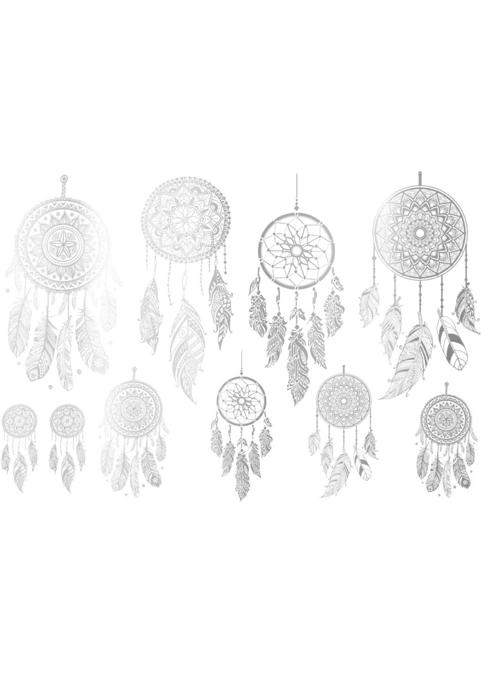 Sanbao White Gold Dream Catcher