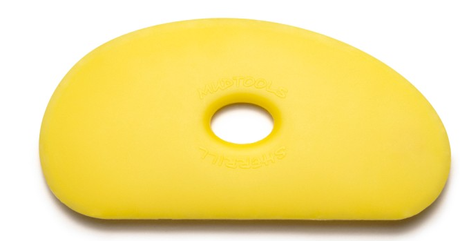 Mudtools Rib 5 (yellow) - Bluematchbox Potters Supplies Ltd