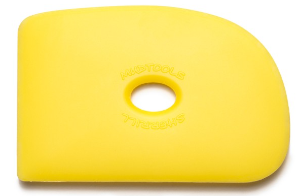 Mudtools Rib 2 (yellow) - Bluematchbox Potters Supplies Ltd