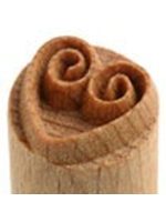 MKM tools Double Heart Swirl Stamp