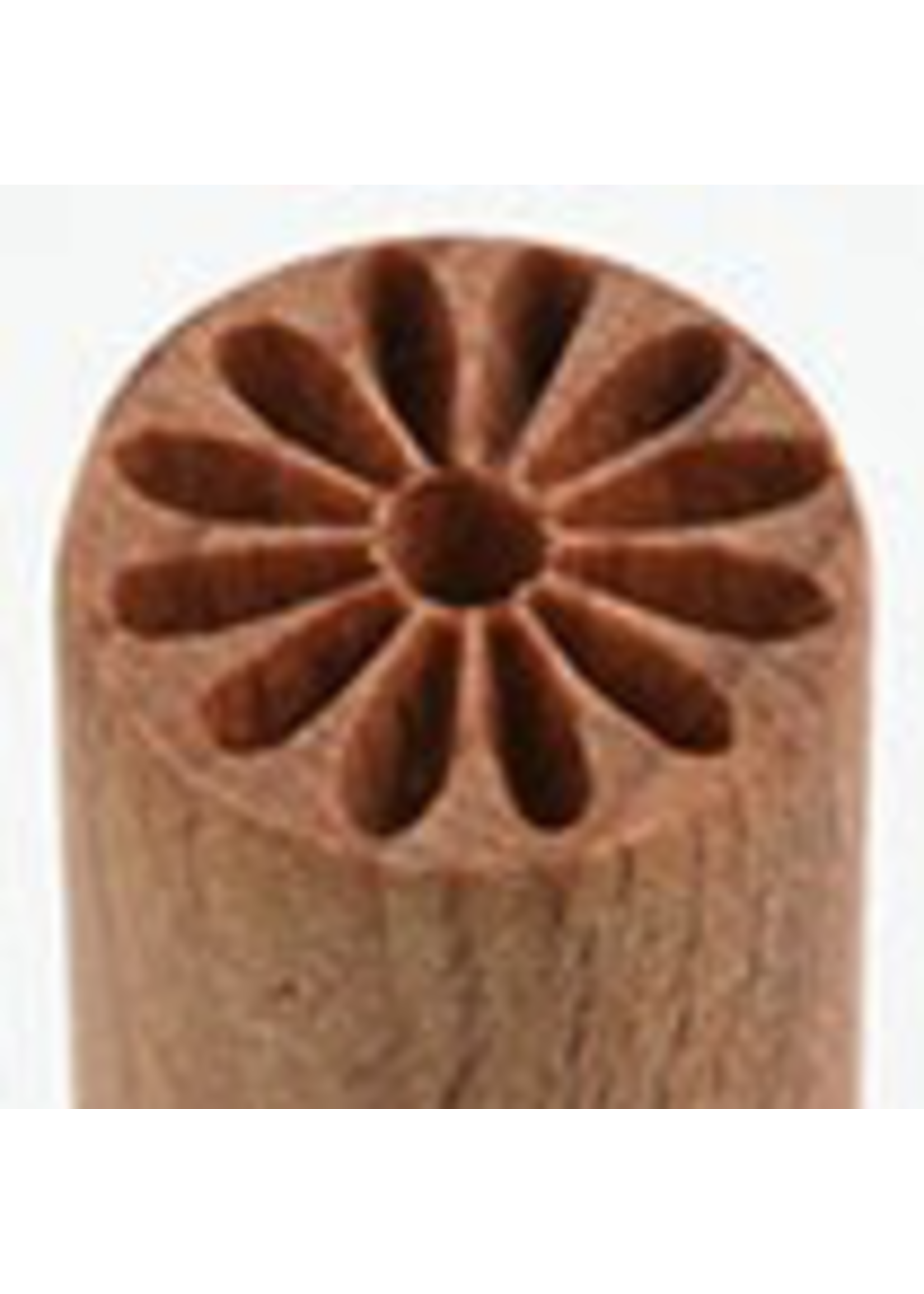 MKM tools Debossed Daisy Stamp Design 003 (1.5cm)