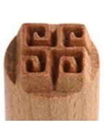 MKM tools 4 Square Spiral Stamp