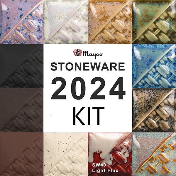 2024 Stoneware Glaze Kit - Bluematchbox Potters Supplies Ltd
