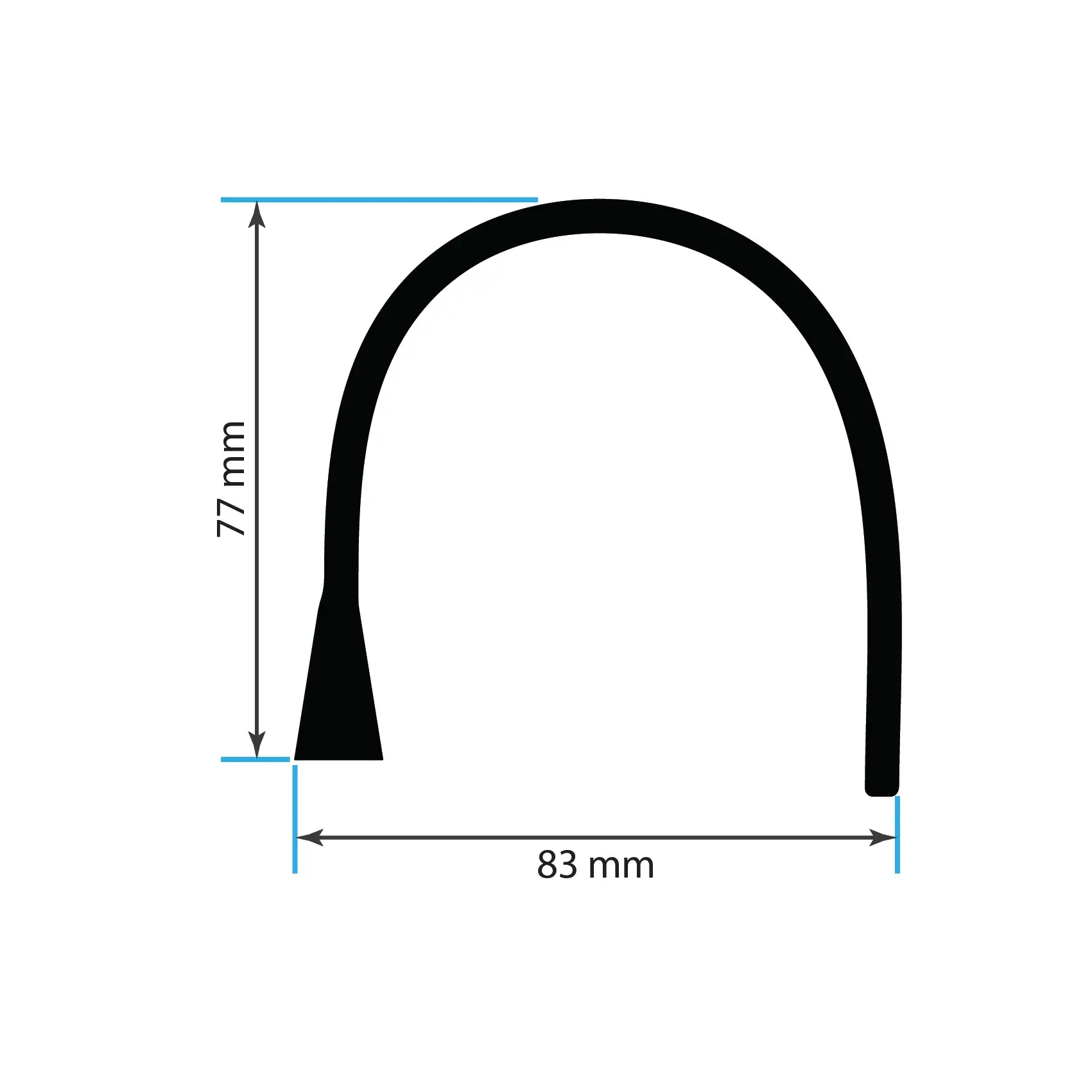 Handle Form #2 - Bluematchbox Potters Supplies Ltd