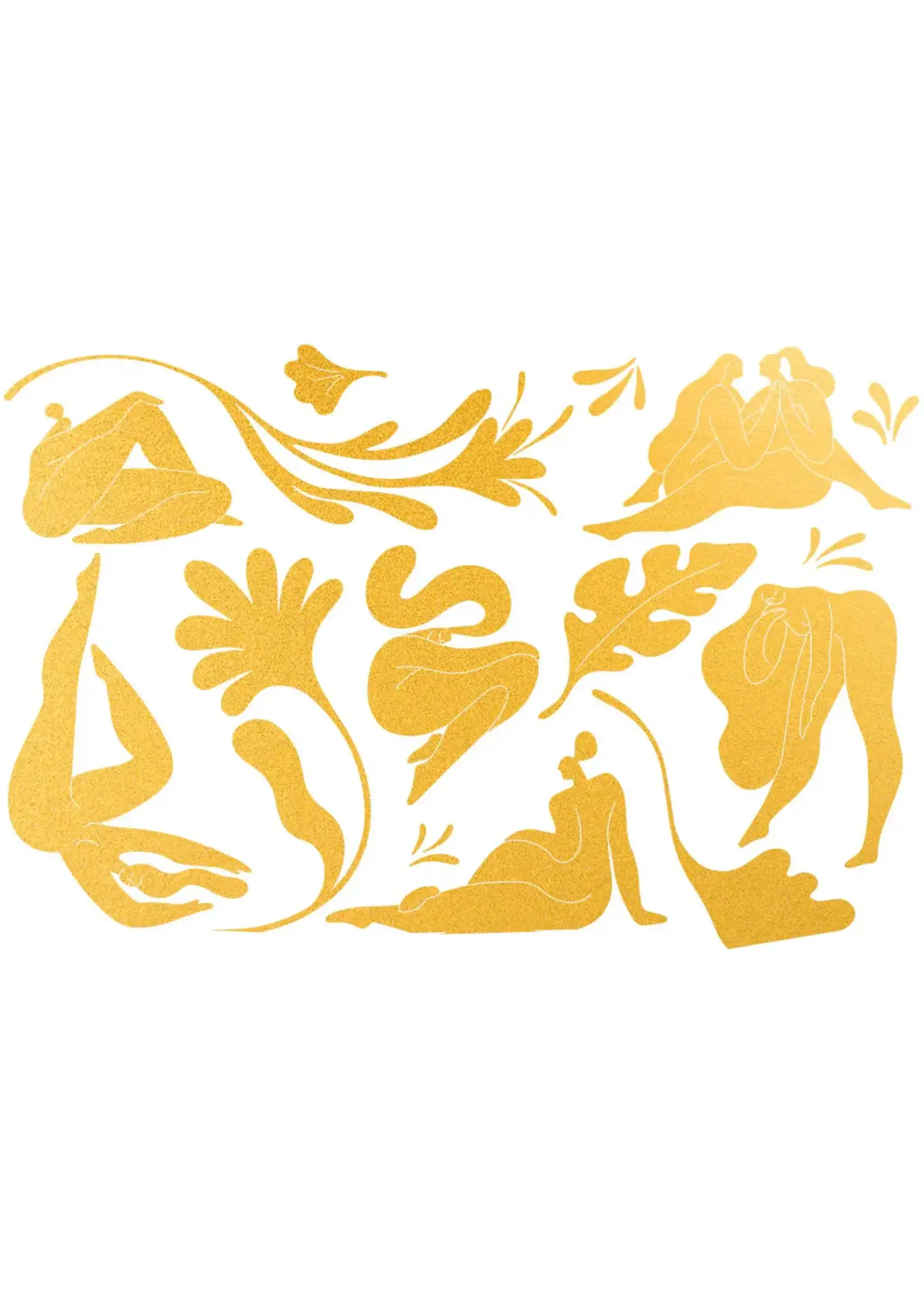 Sanbao Gold Matisse women (10x15cm)