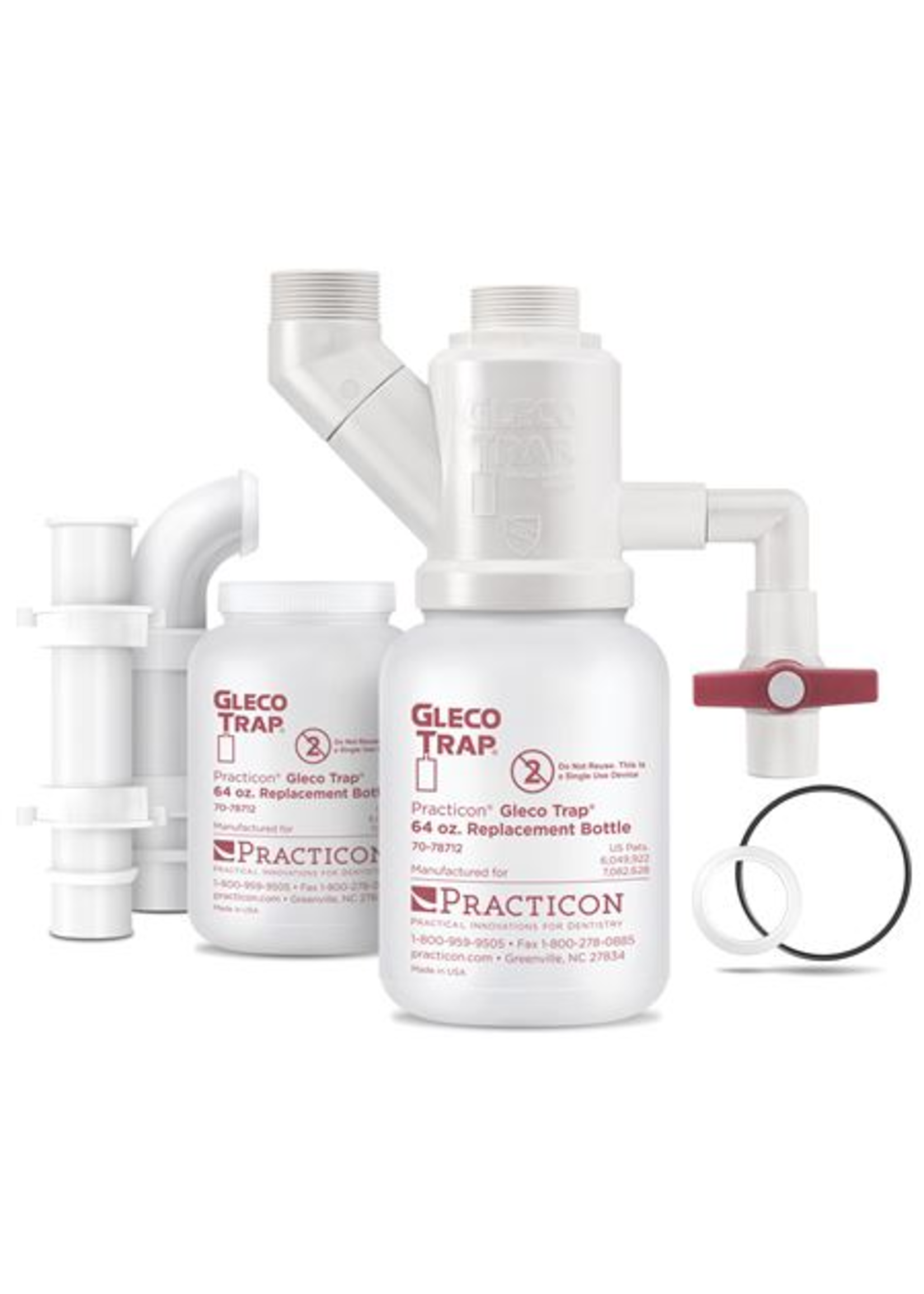 Gleco 1.9L Bottle trap system
