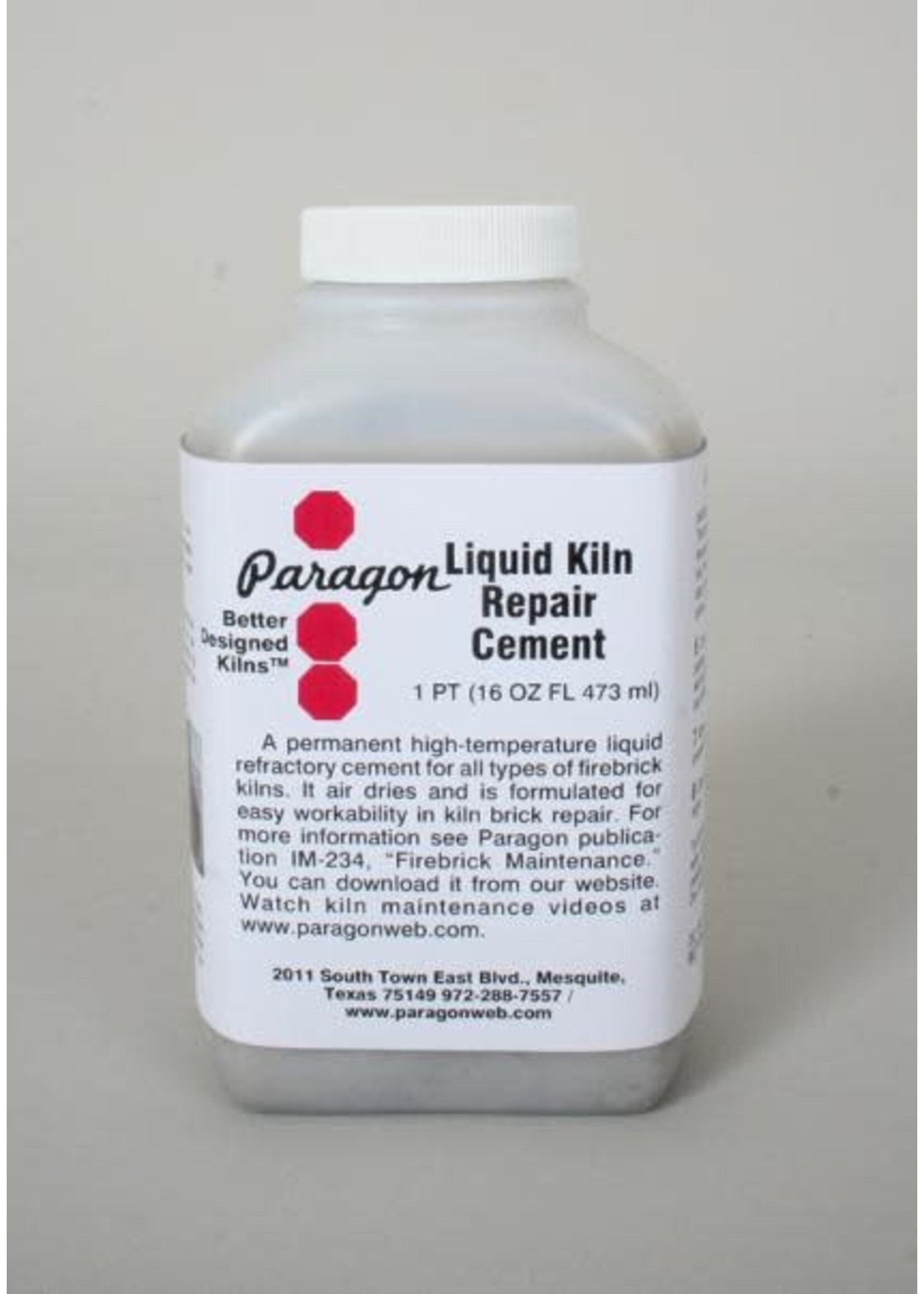 Liquid kiln cement 473ml