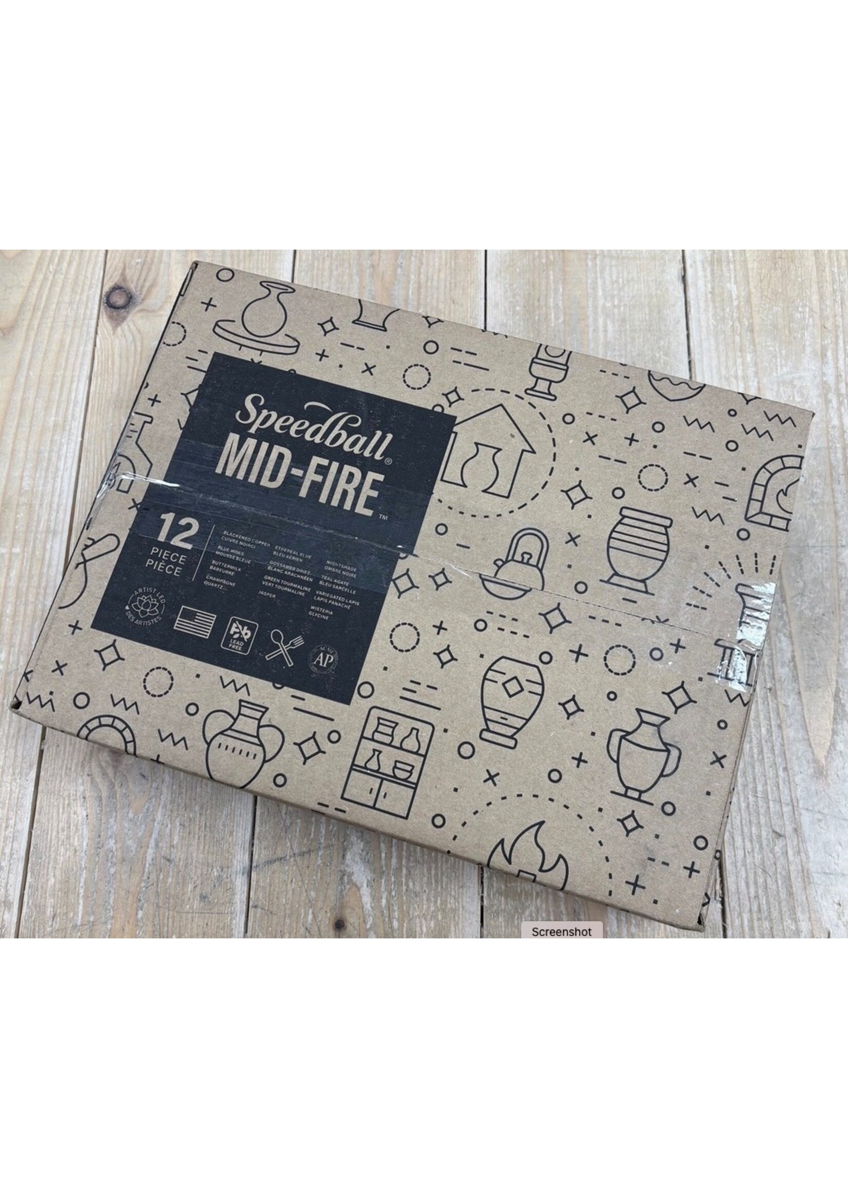 Speedball Mid-Fire Sampler Set 2 (6pk)