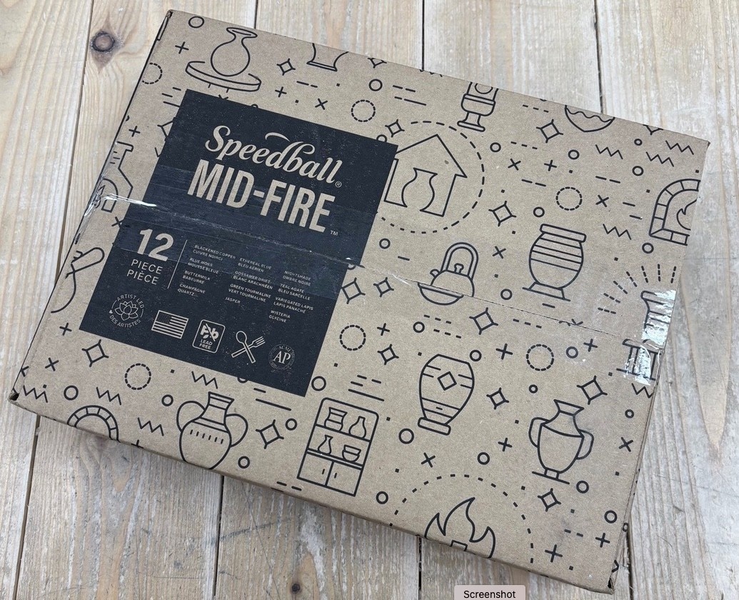 Mid-Fire Sampler Set 2 (6pk) - Bluematchbox Potters Supplies Ltd
