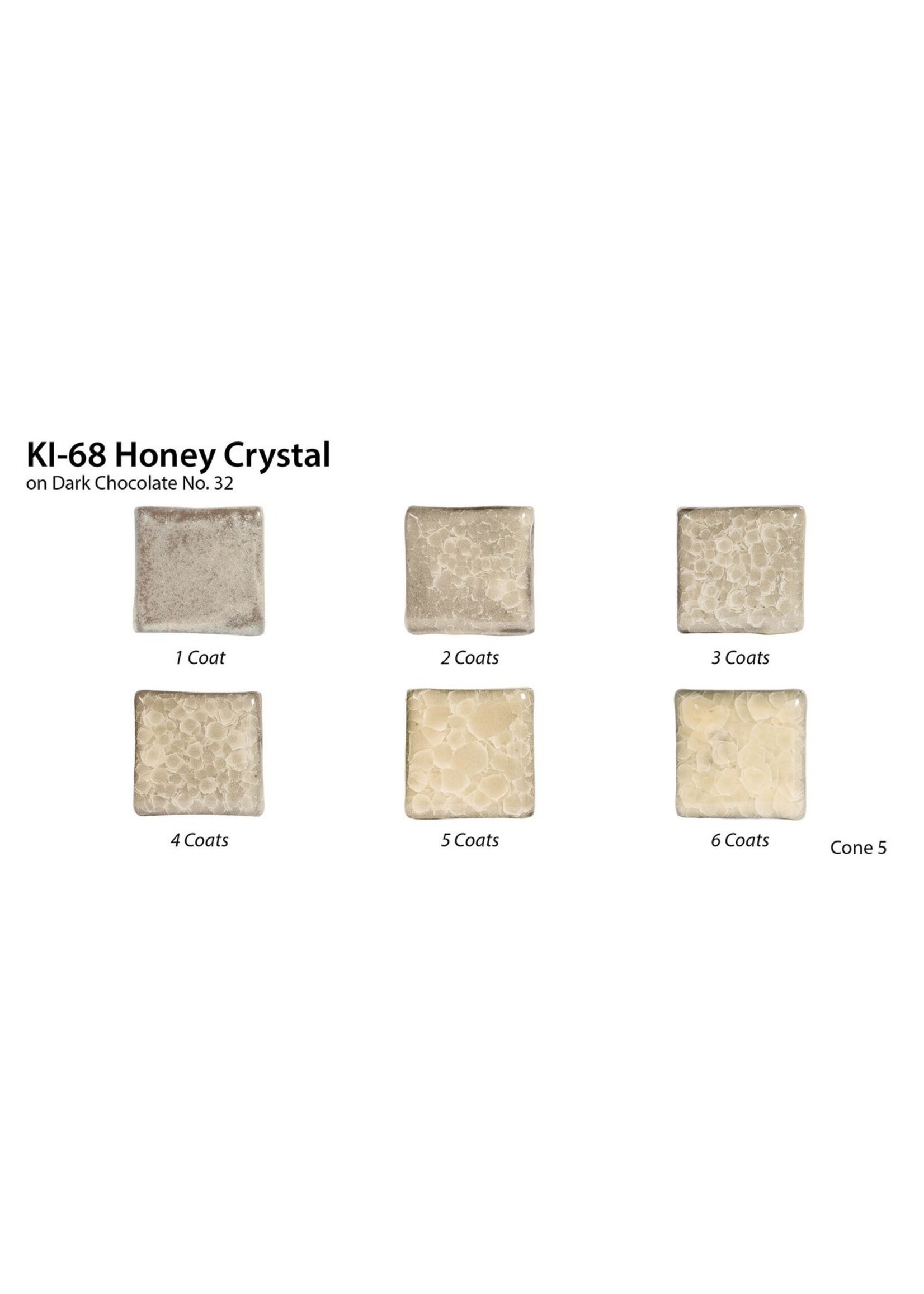 Amaco KI-68 Honey Crystal Kiln Ice 473ml