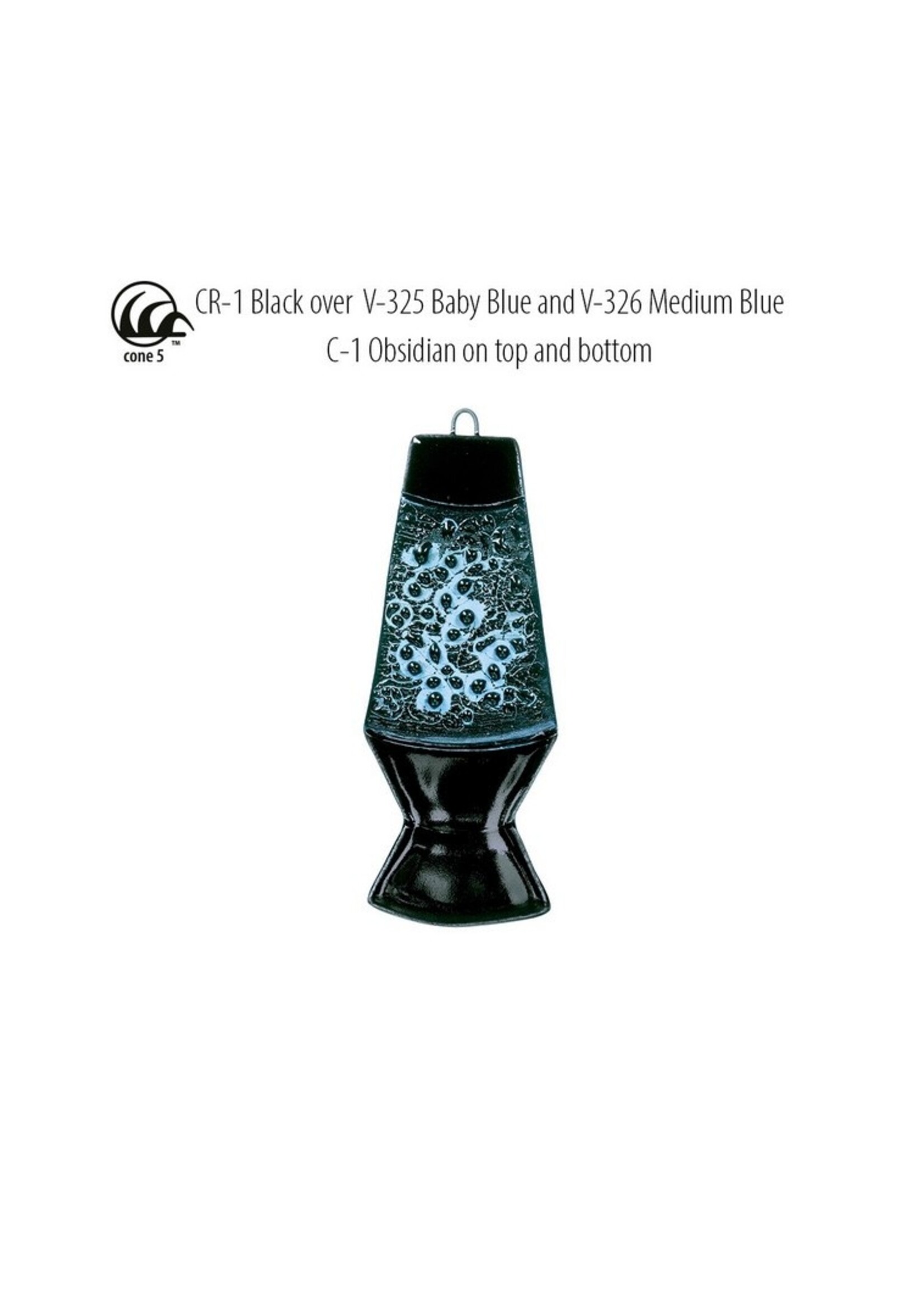 Amaco CR-1 Black Crawls 473ml