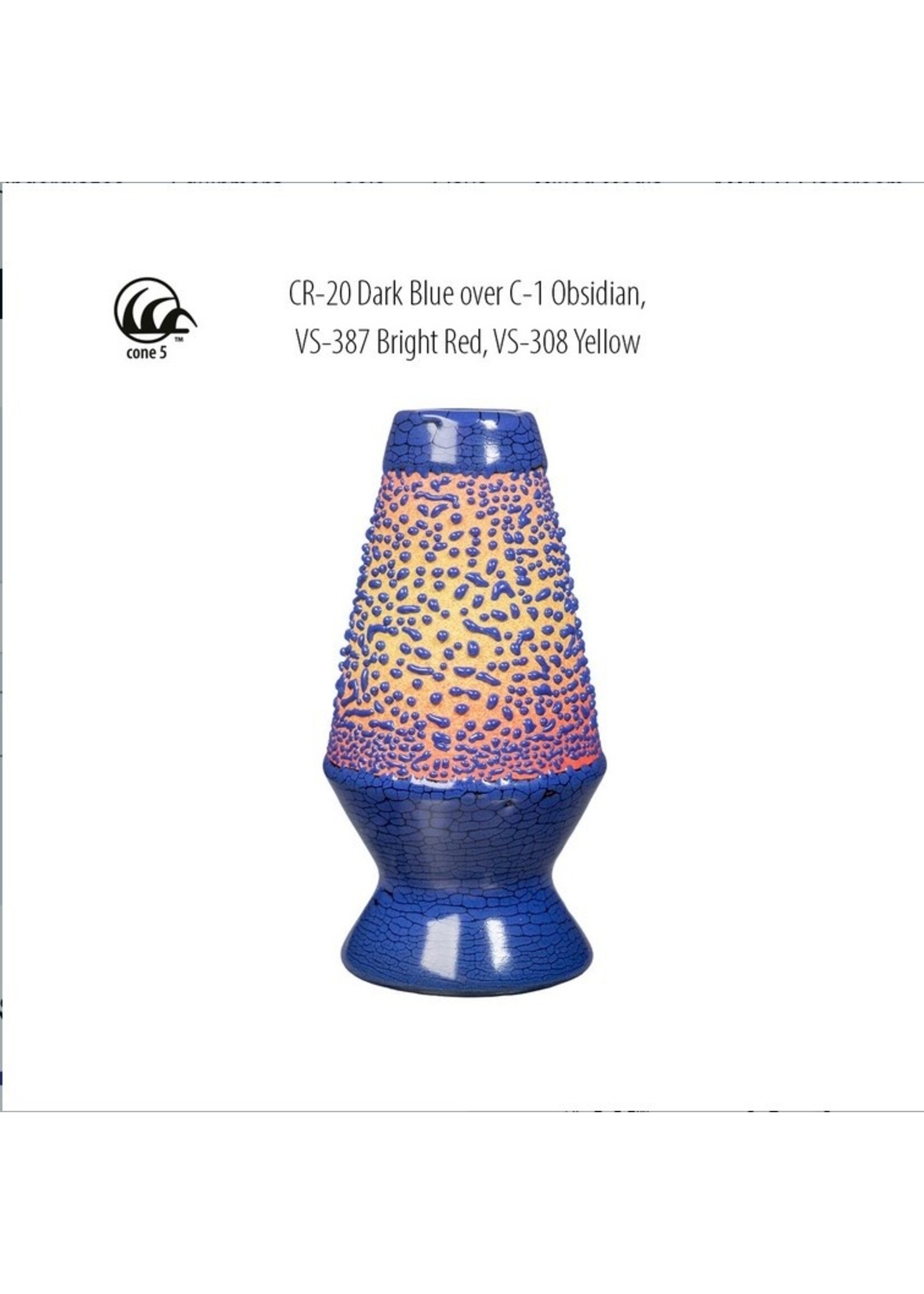 Amaco CR-20 Dark Blue Crawl 473ml