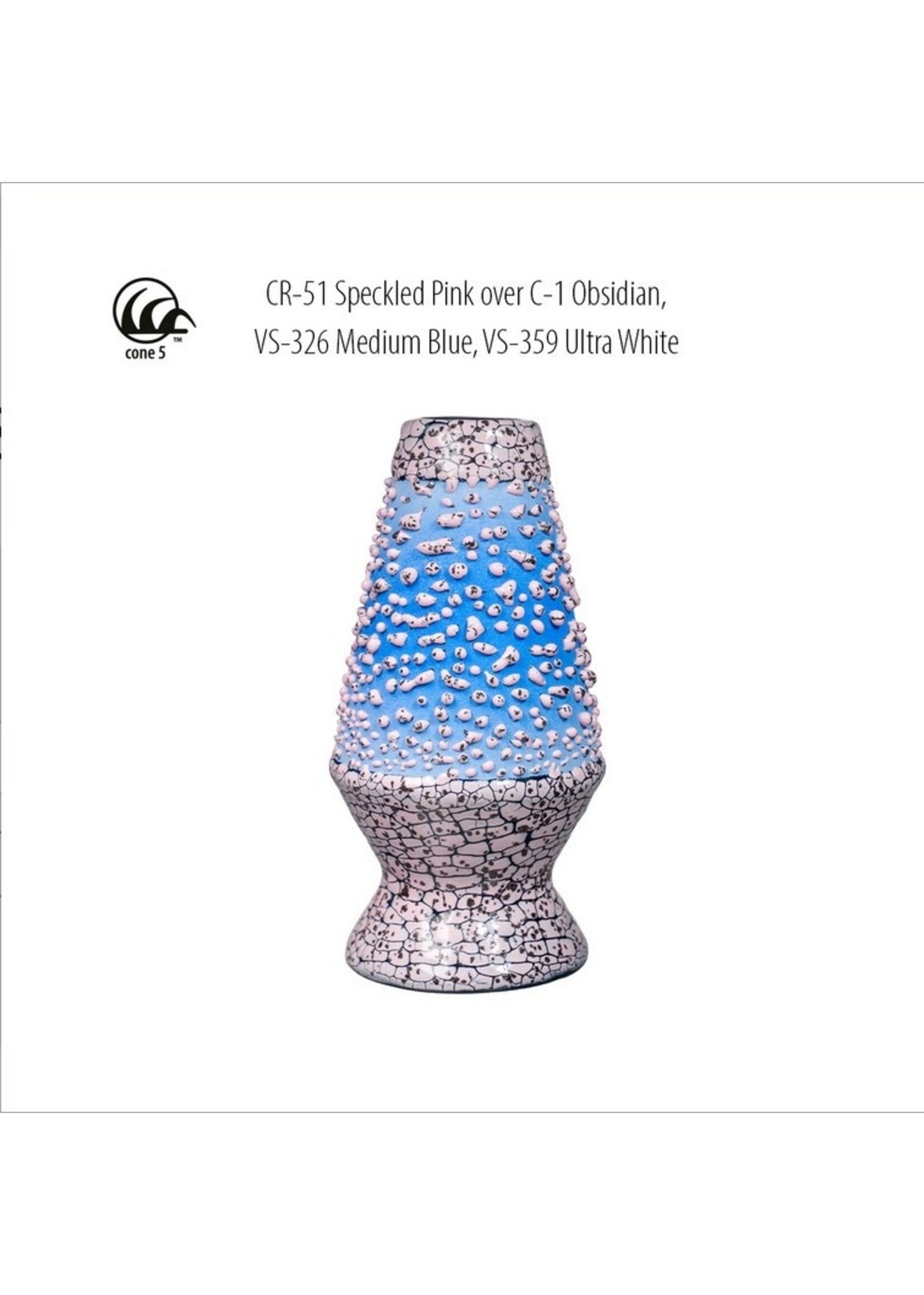 Amaco CR-51 Speckled Pink Crawl 473ml