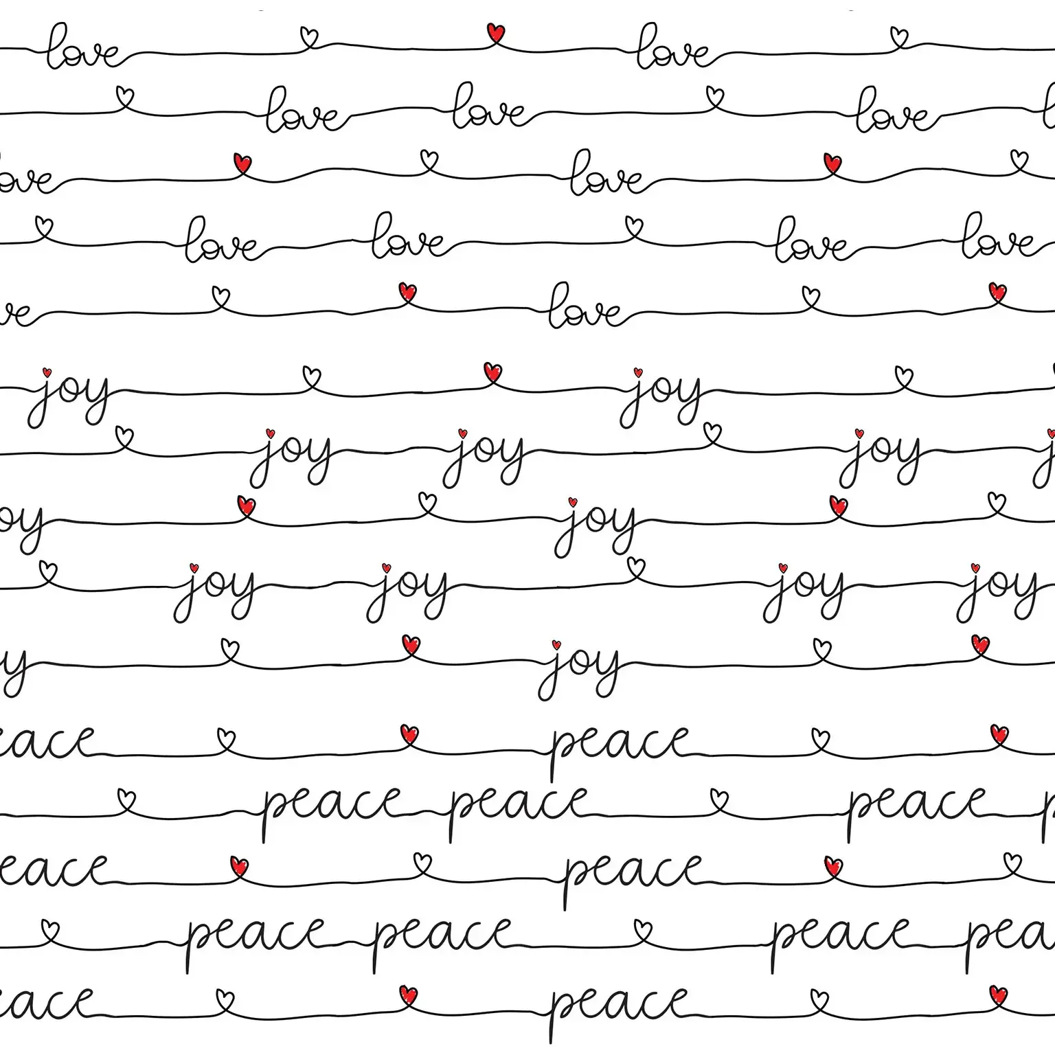 Love, Joy, Peace 48 x 33cm - Bluematchbox Potters Supplies Ltd