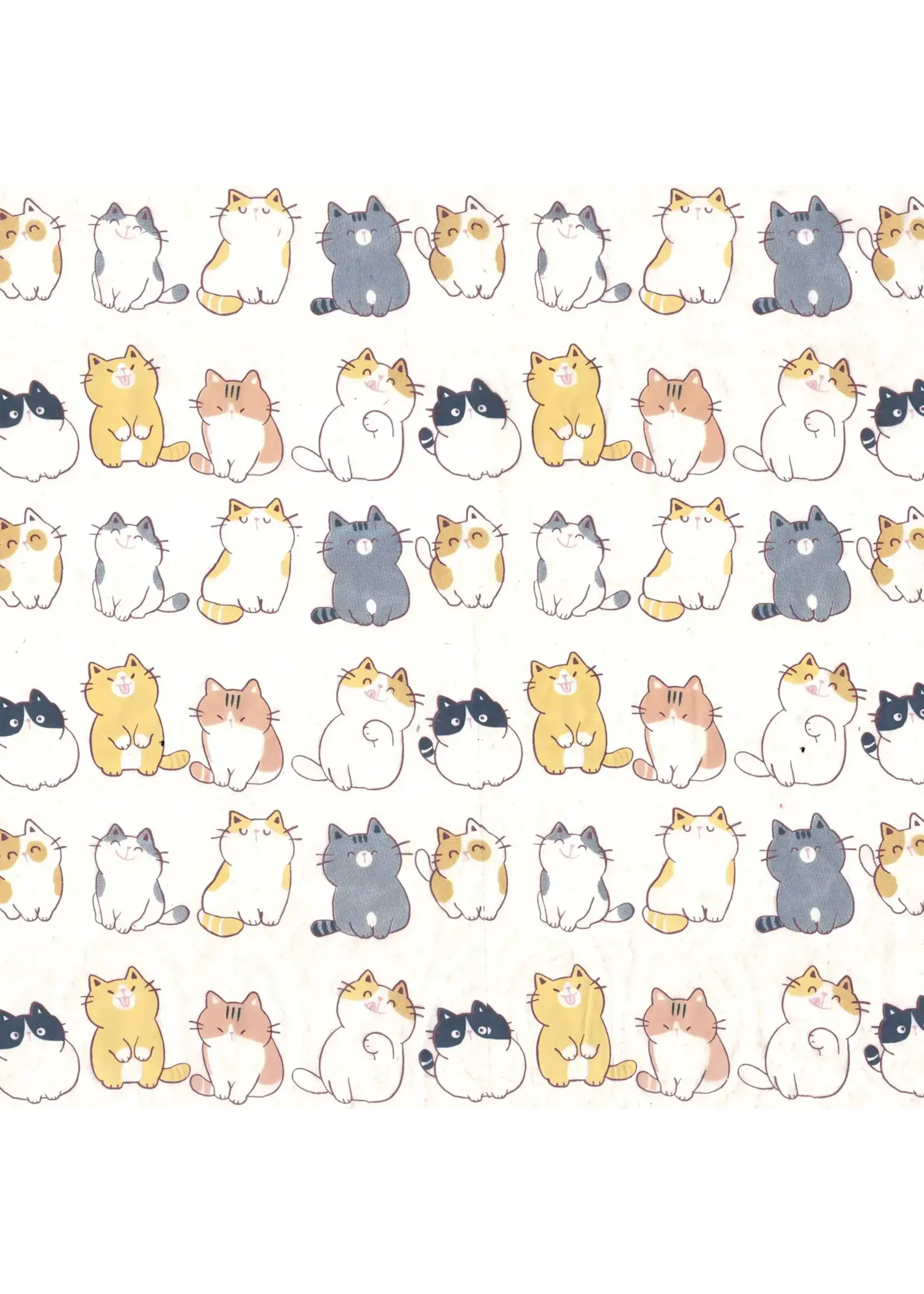 Sanbao Cats (48 x 33cm)