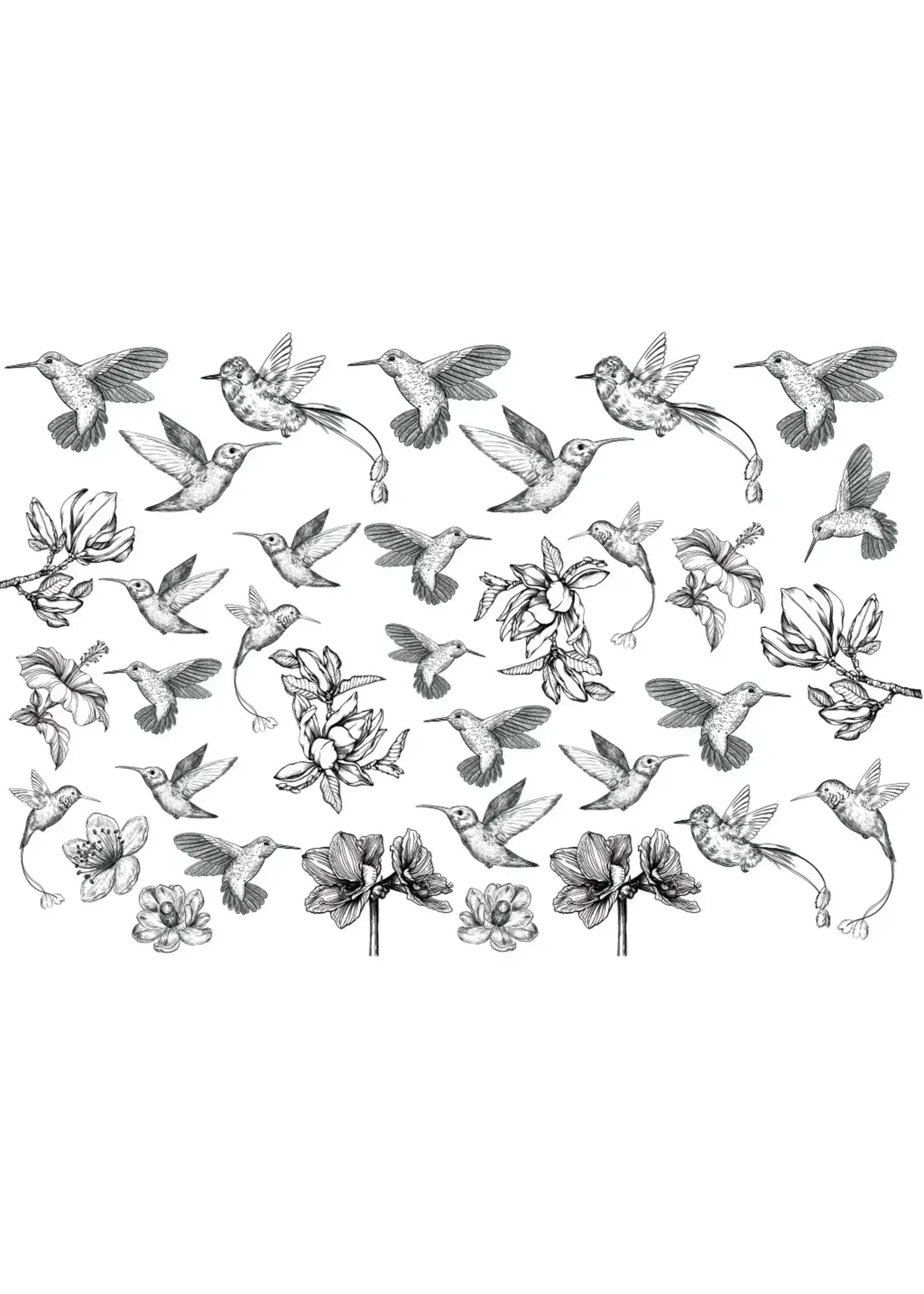 Sanbao Humming Bird (48 x 33cm)