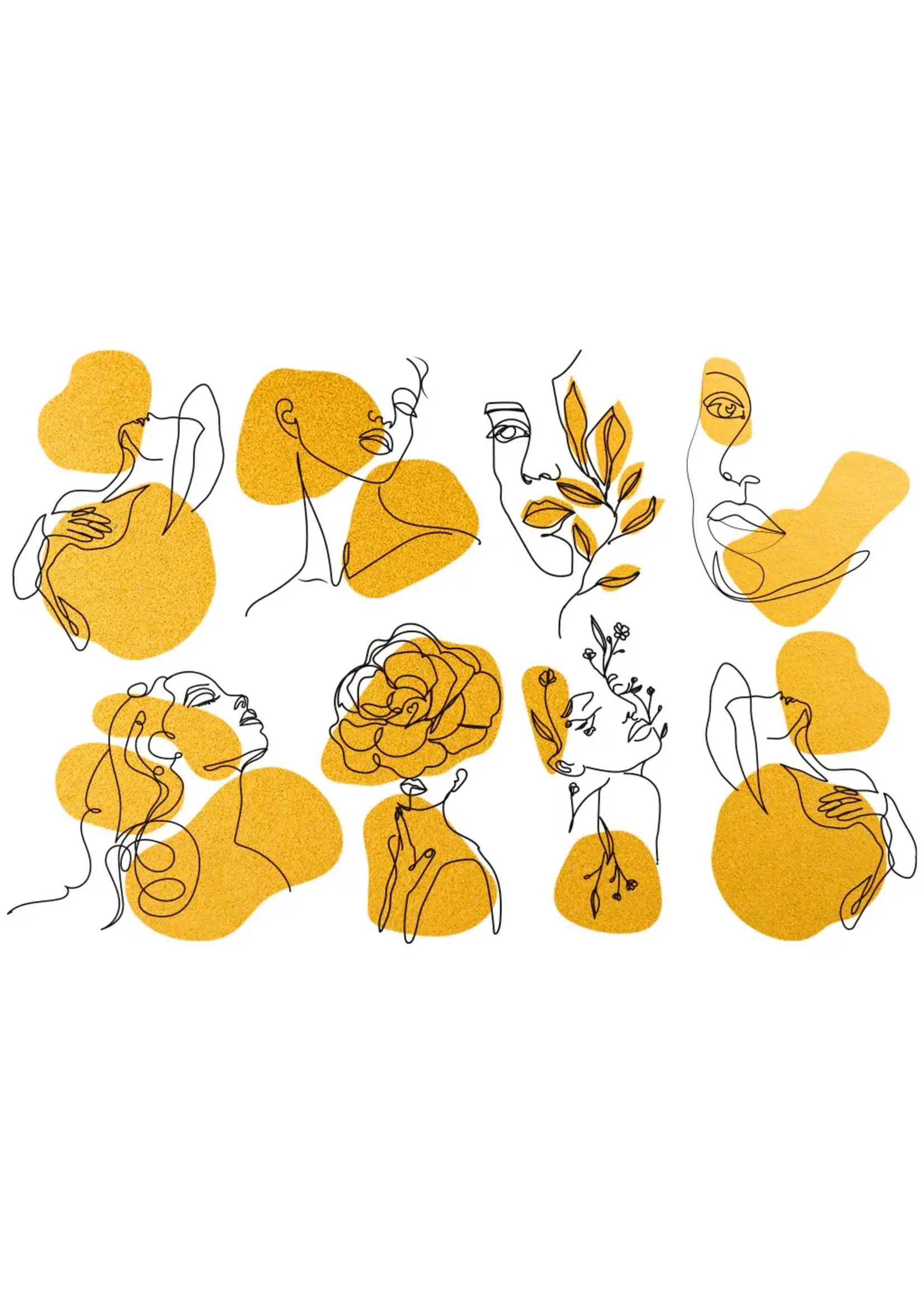 Sanbao Gold Line Women (10x15cm)