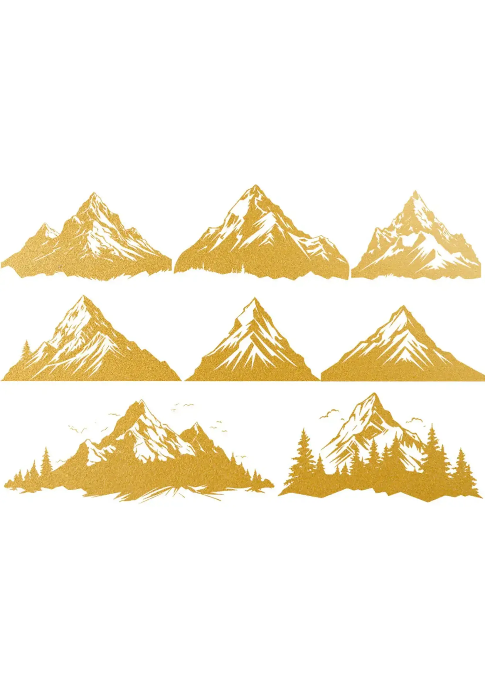 Sanbao Gold Mountain (10x15cm)