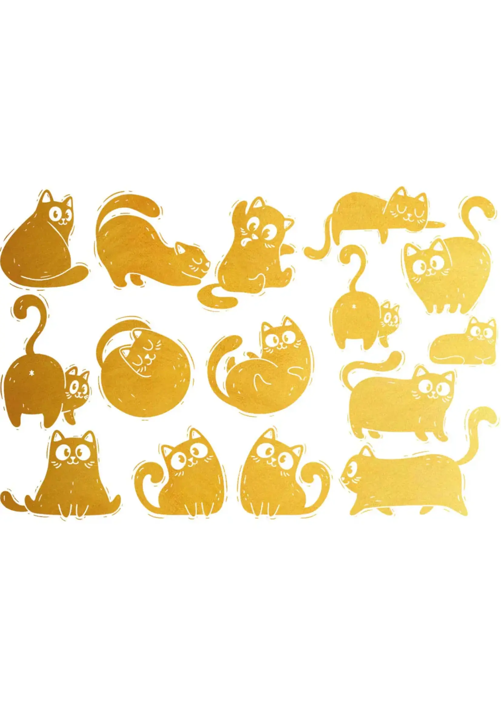 Sanbao Gold Cat (10x15cm)