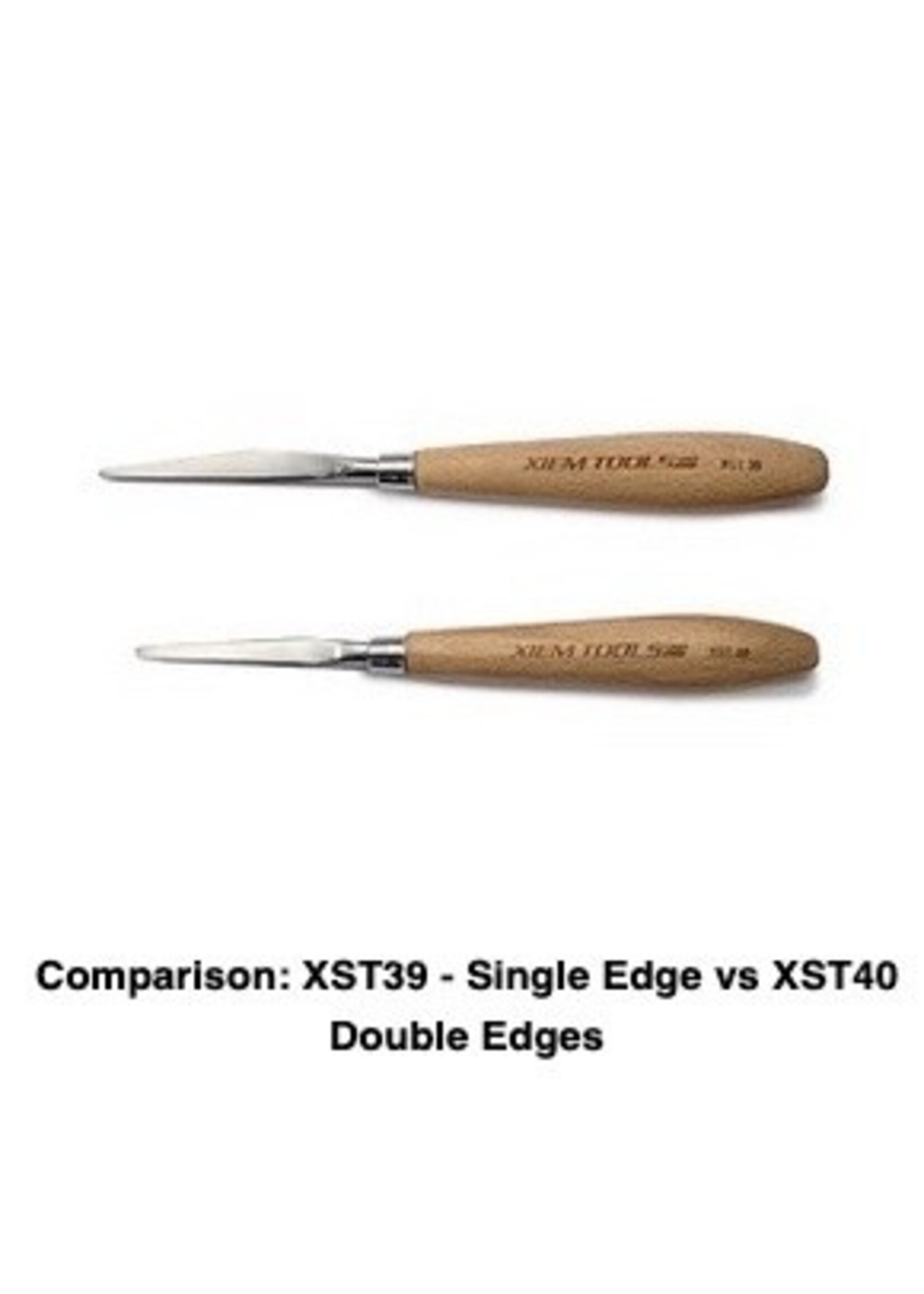 Xiem Potter's Fetling Knife- Single Edge 2.5" (L Blade)