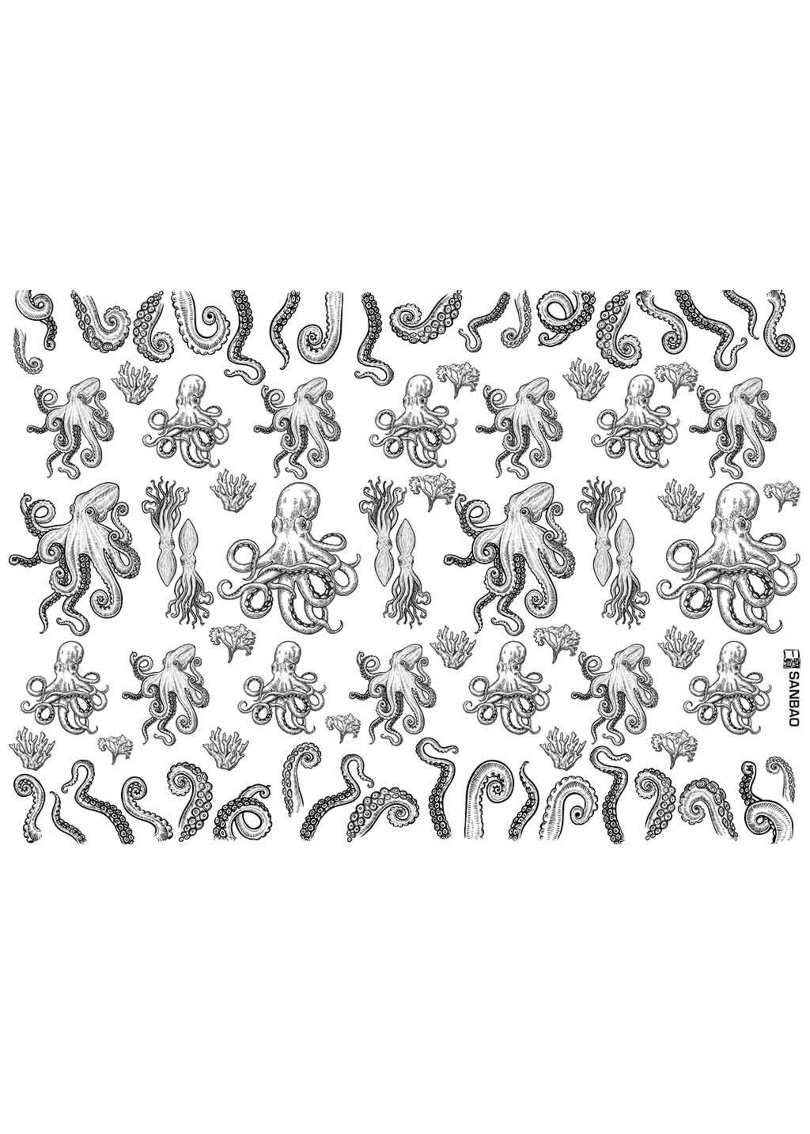 Sanbao Octopus ( 48 x 33cm)