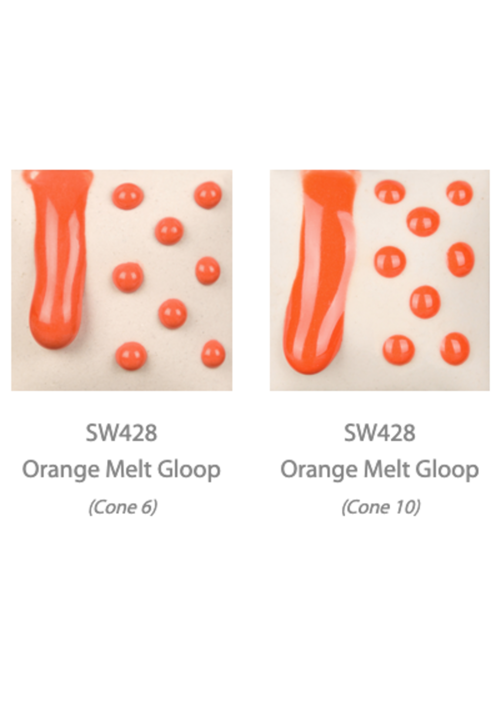 Mayco Ritual Glaze Orange Melt Gloop 473ml