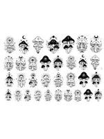 Sanbao Moon Mushroom ( 48 x 33cm) BLK