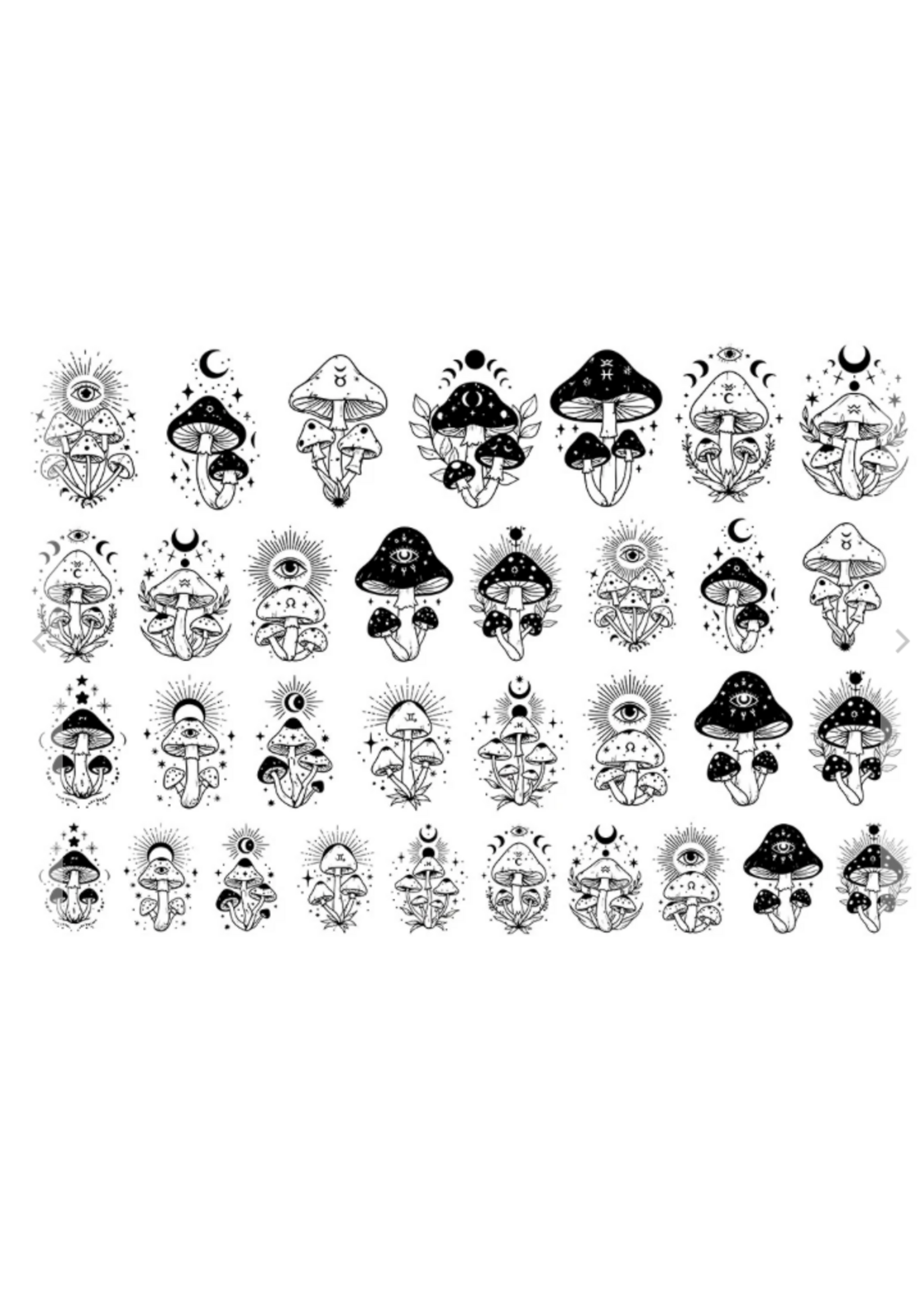 Sanbao Moon Mushroom ( 48 x 33cm) BLK