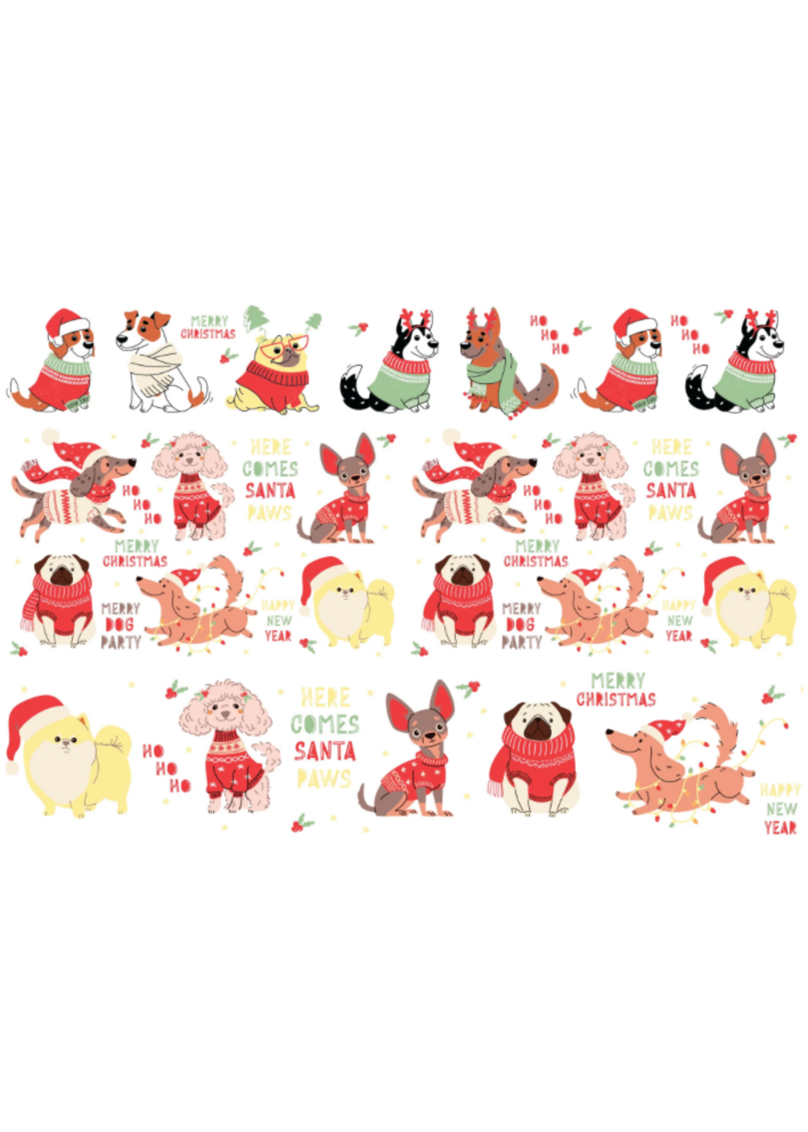 Sanbao Christmas Dog ( 48 x 33cm)