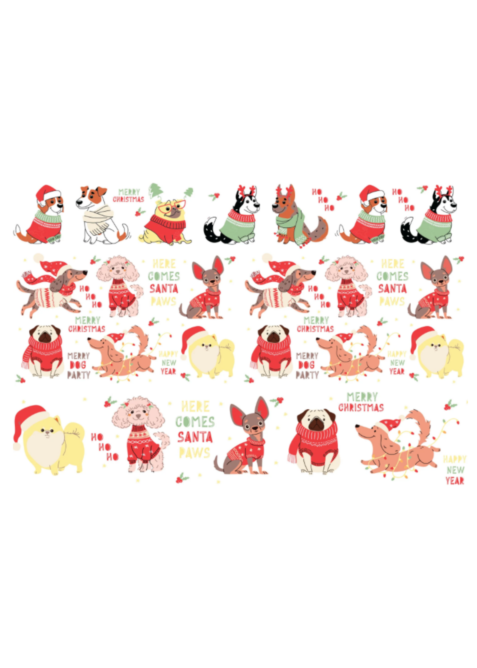 Sanbao Christmas Dog ( 48 x 33cm)