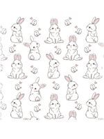 Sanbao Cartoon Rabbit & Chick ( 48 x 33cm)