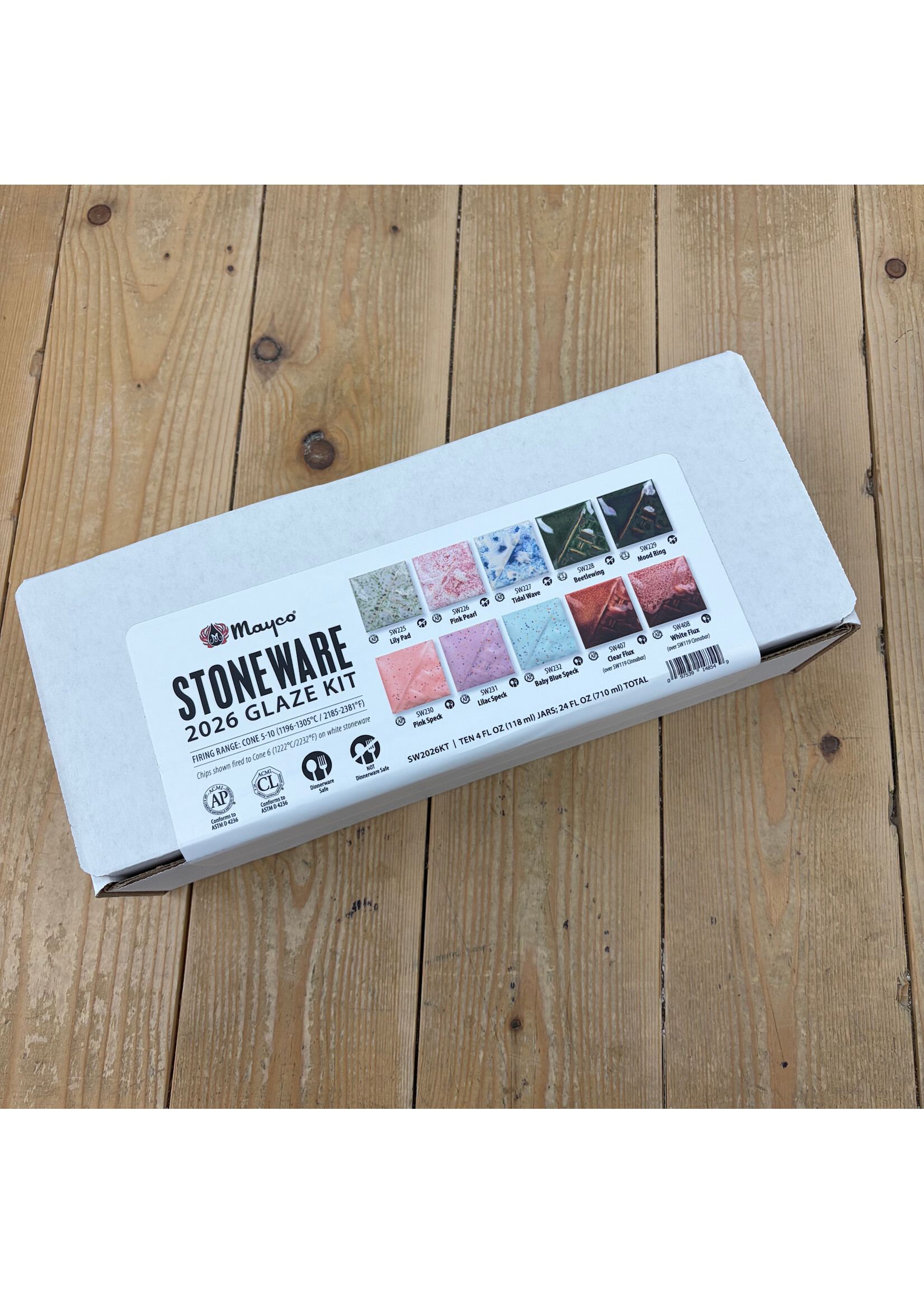 Mayco 2026 Stoneware Glaze Kit