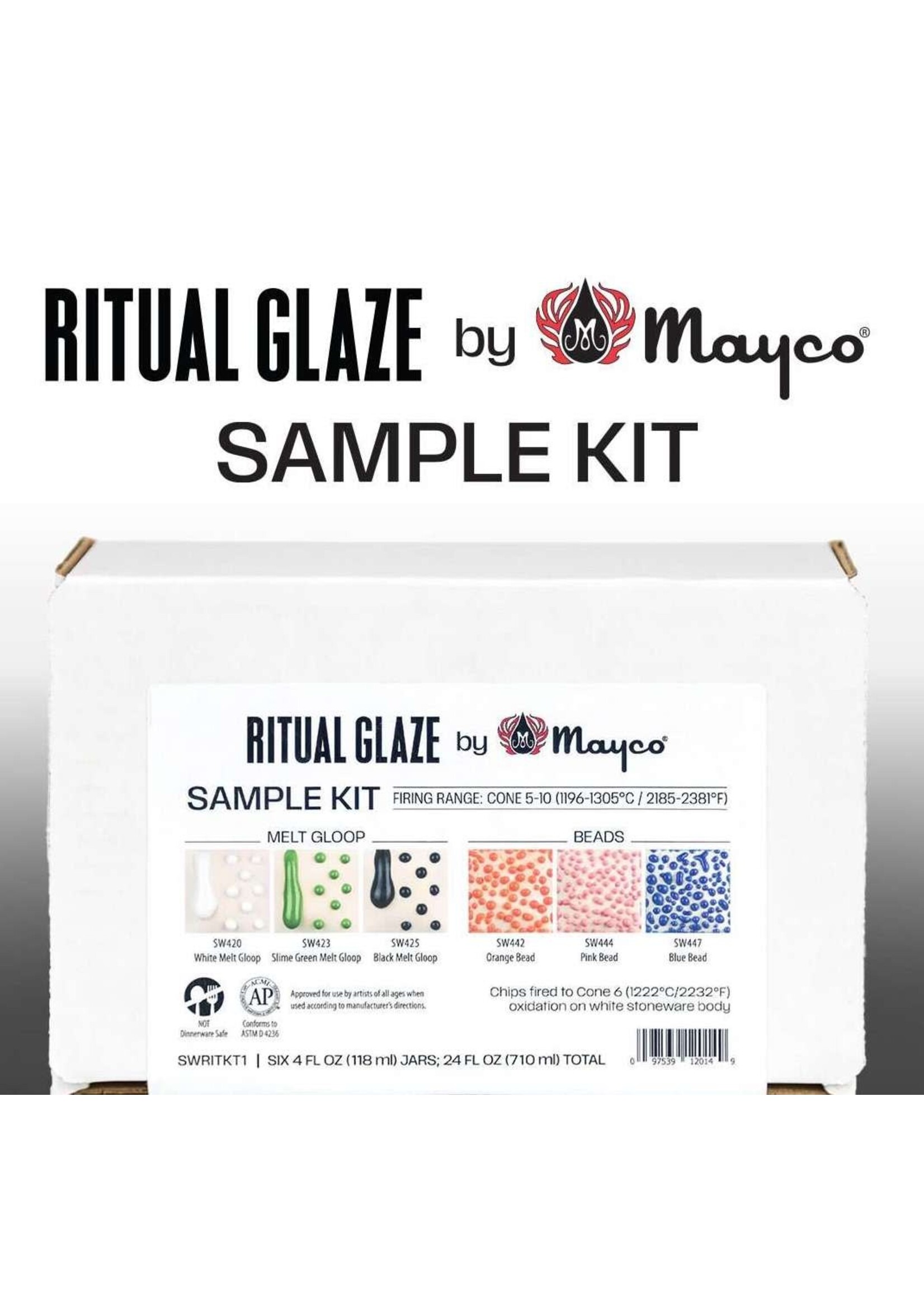 Mayco Ritual Glaze Sample Kit