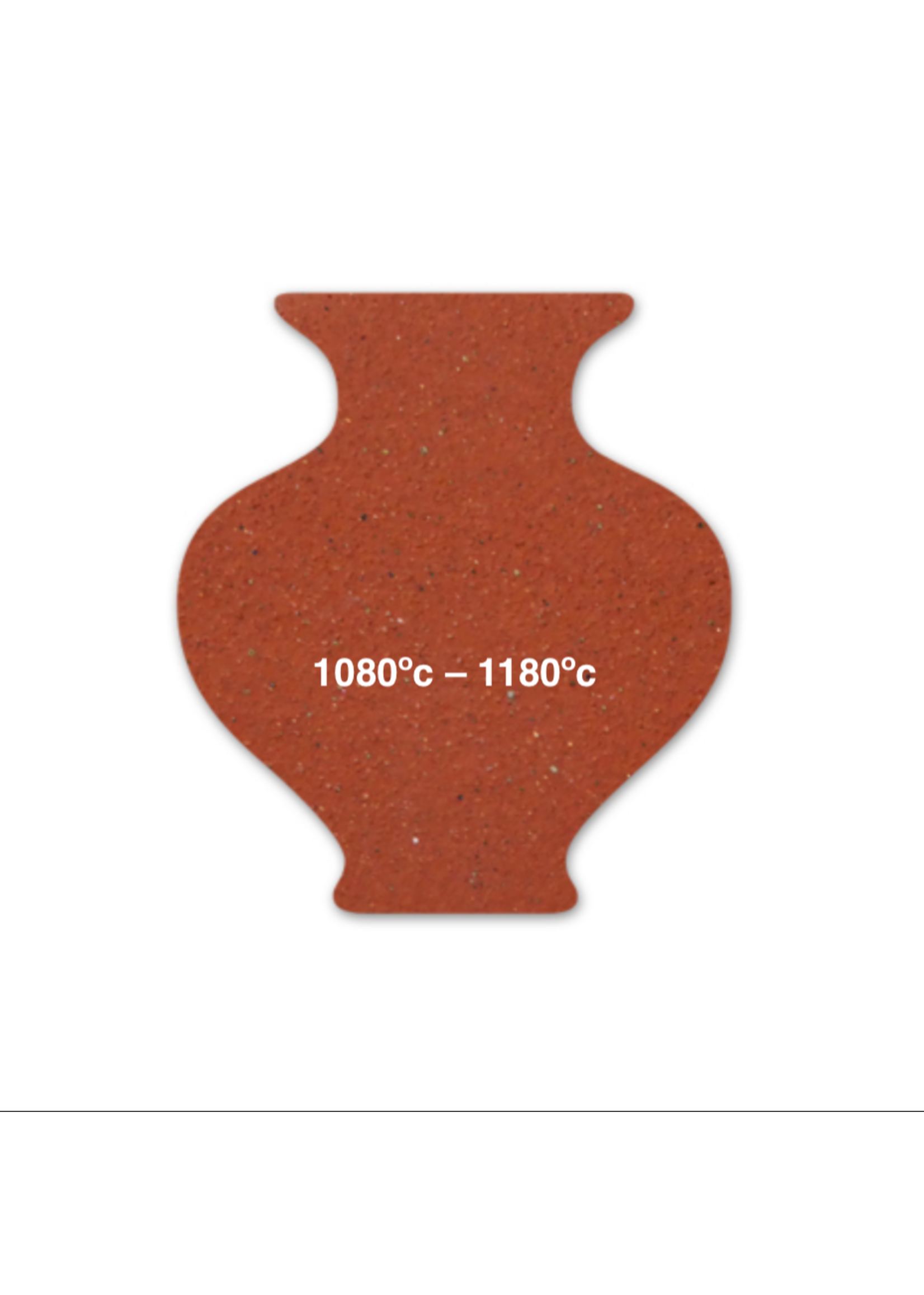 Valentines Standard Red Terracotta Fine 120s