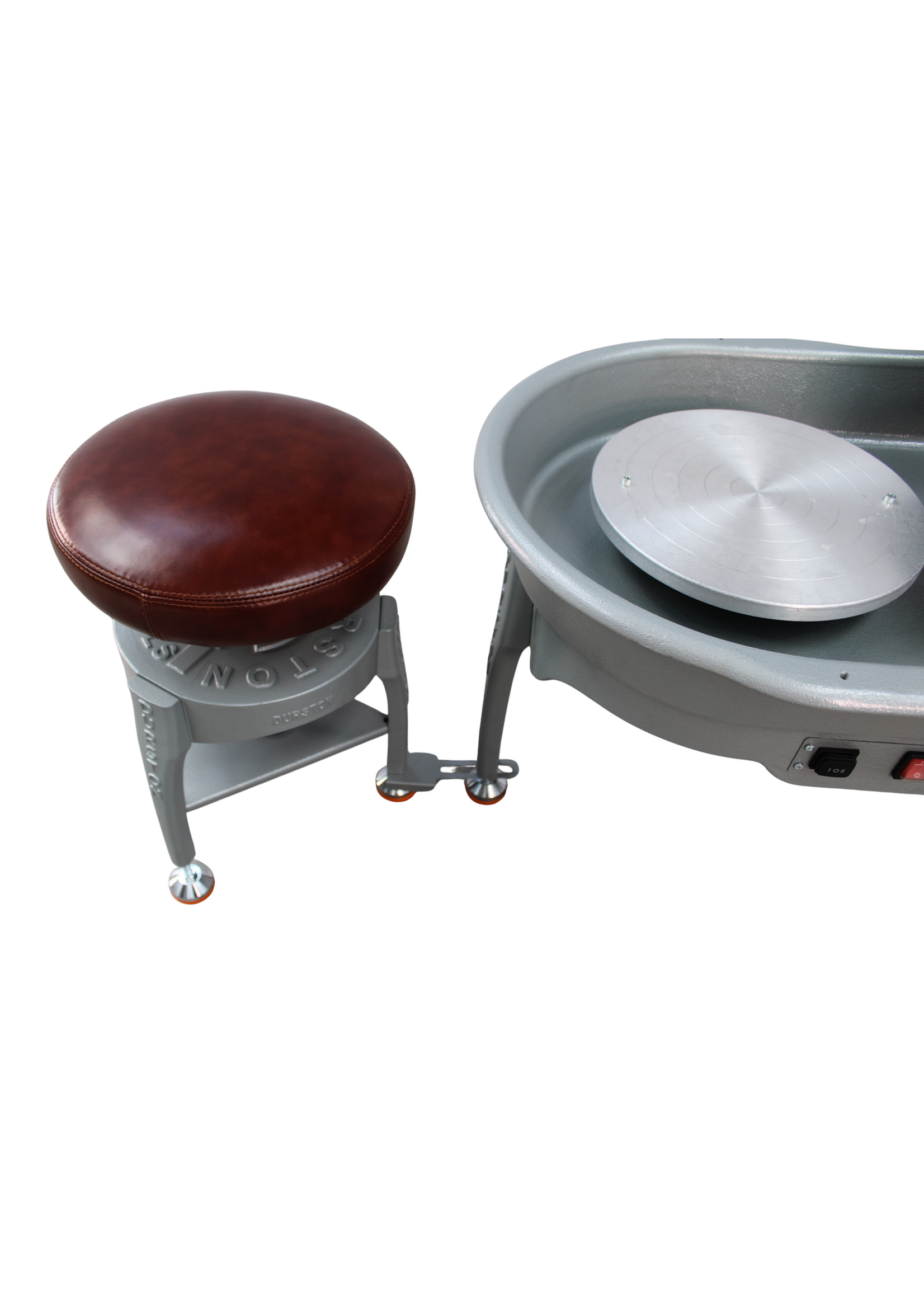 Durston Pottery Tools 3-Leg Adjustable Pottery Stool