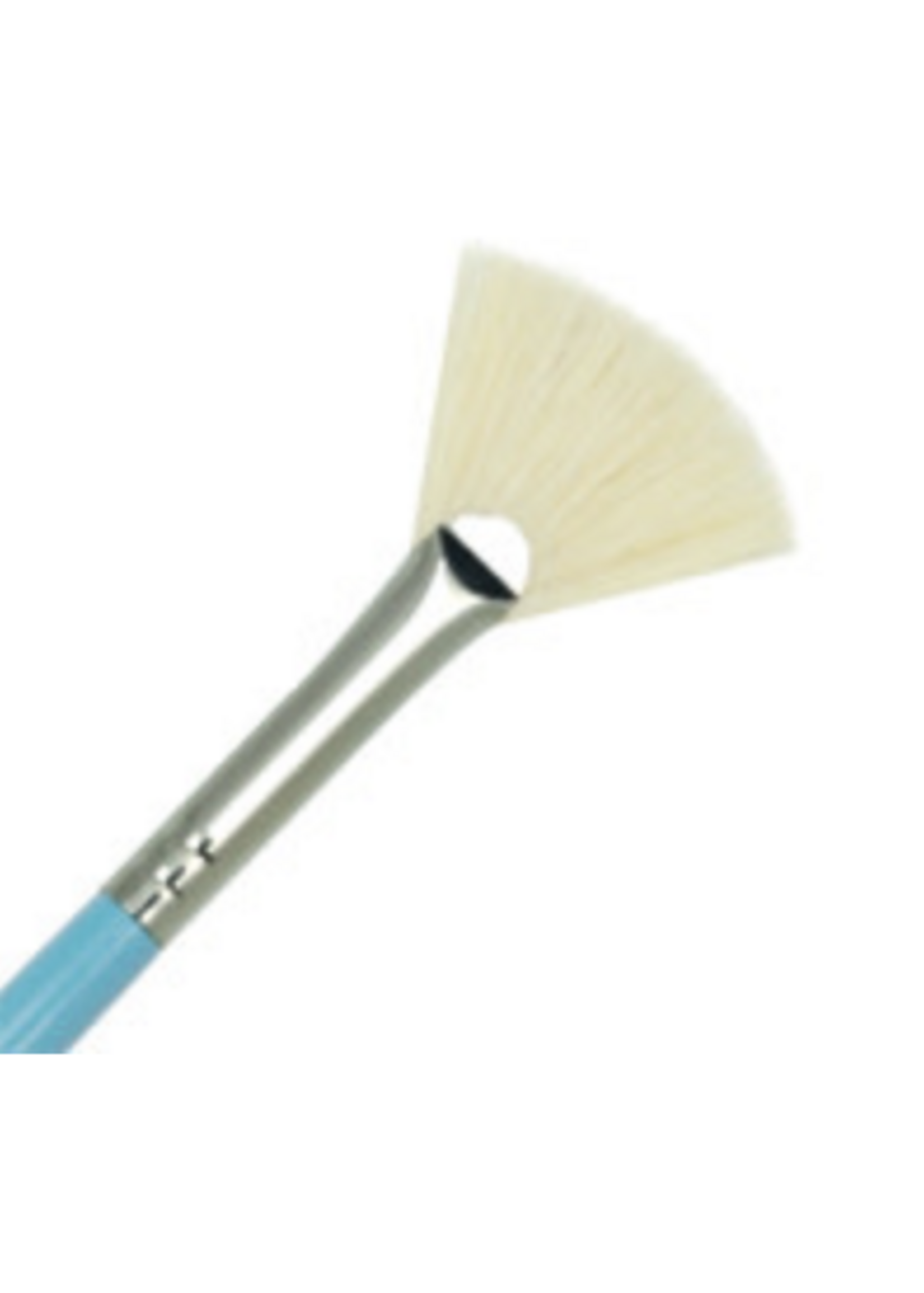 Royal & Langnickel PURE WHITE BRISTLE FAN BRUSH 12