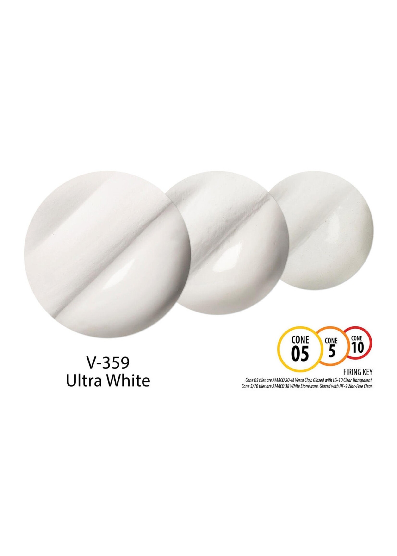 Amaco Ultra white Velvet underglaze 59ml