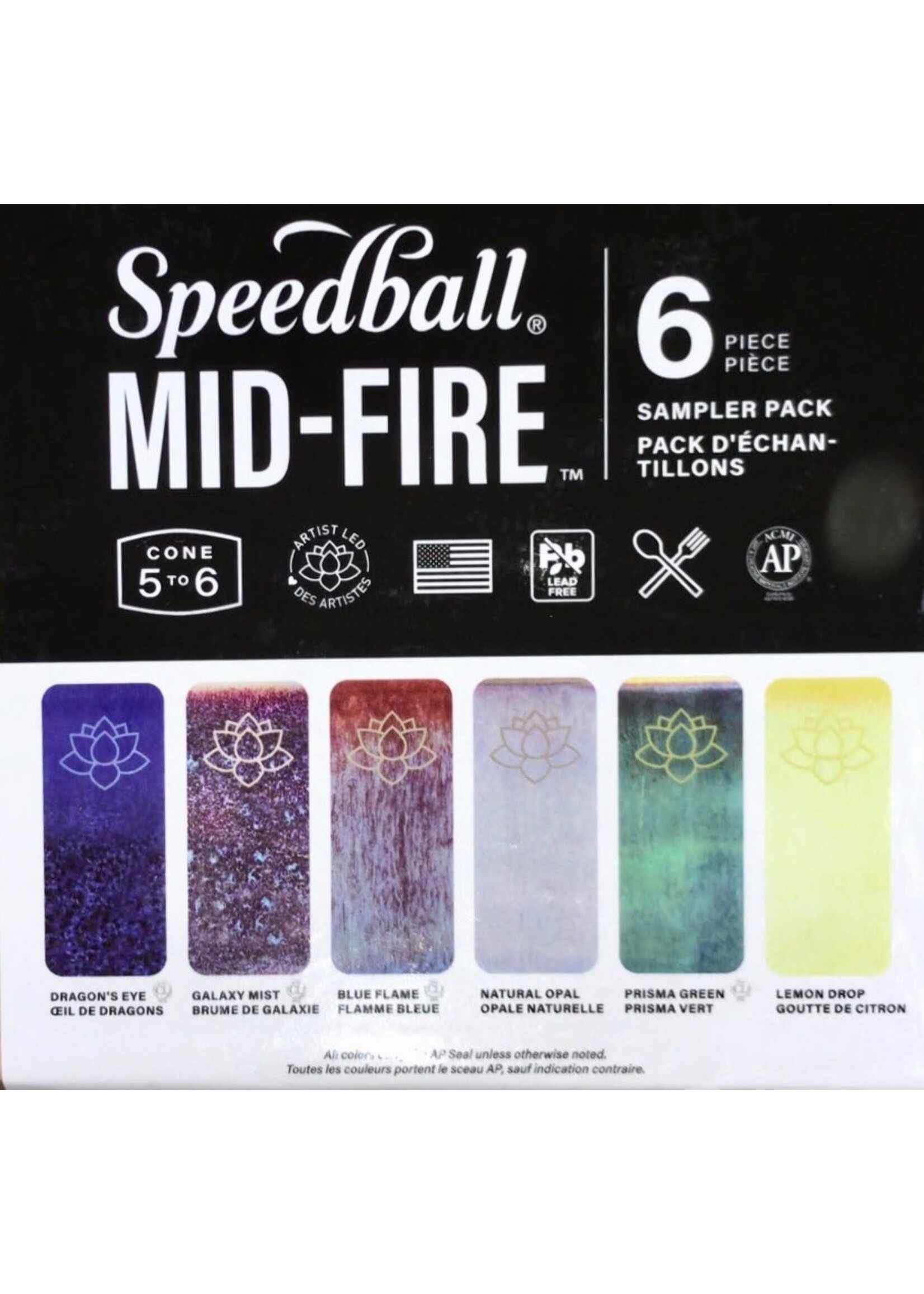Speedball Mid-Fire Sampler Set 2 (6pk)