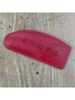 Square edged Rubber kidney (large)
