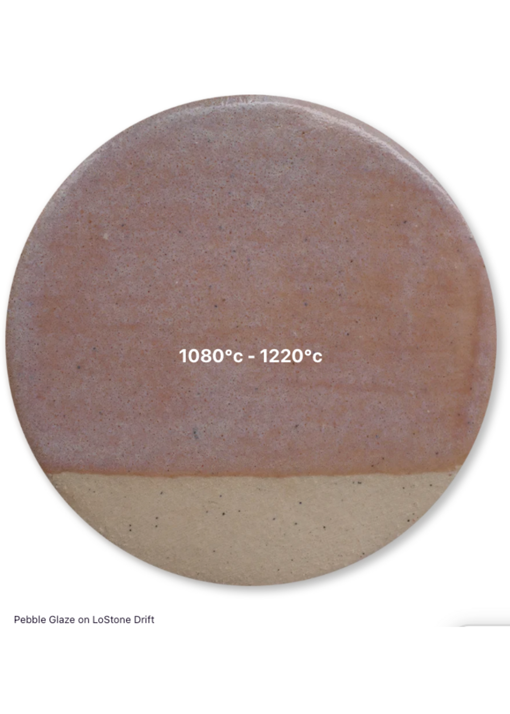 Valentines Pebble  LoStone MidFire Glaze 550ml