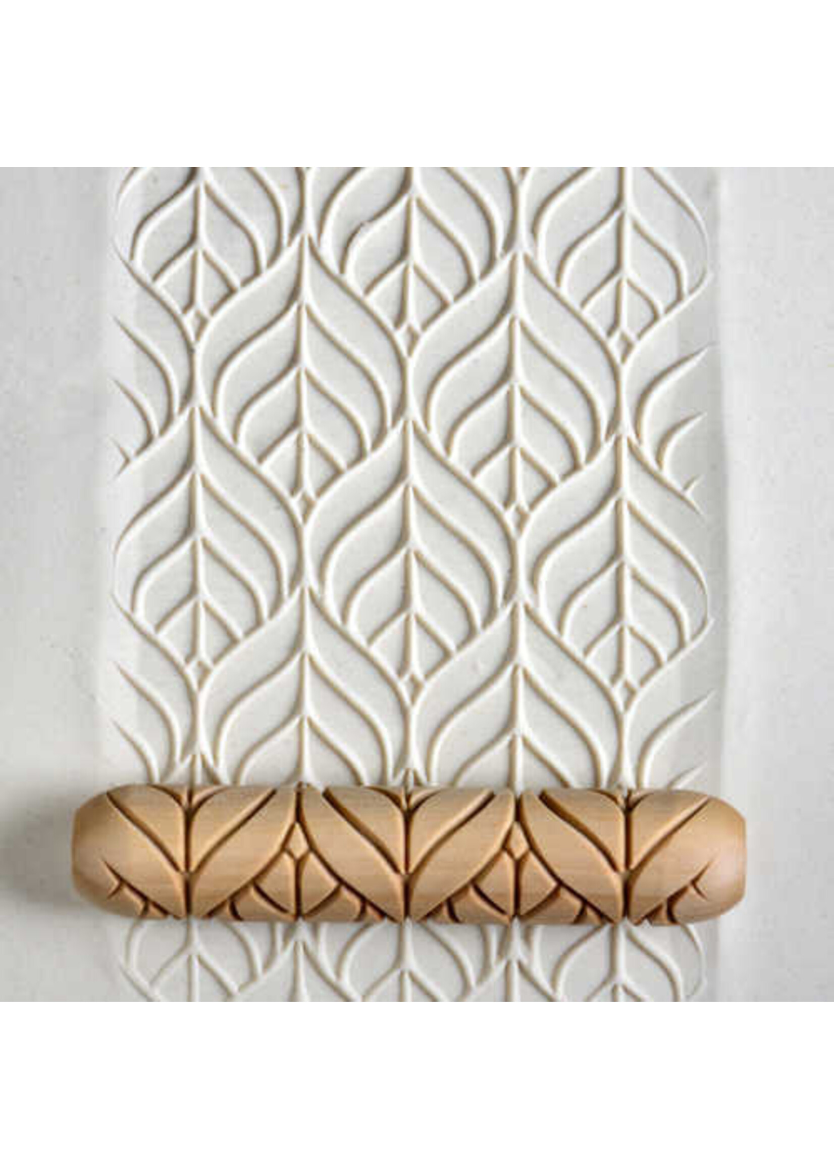 MKM tools Art Nouveau Leaf Pattern  Big Handroller