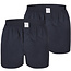 MG-1 MG-1 Wide Boxer Shorts Men 2-Pack Navy Uni