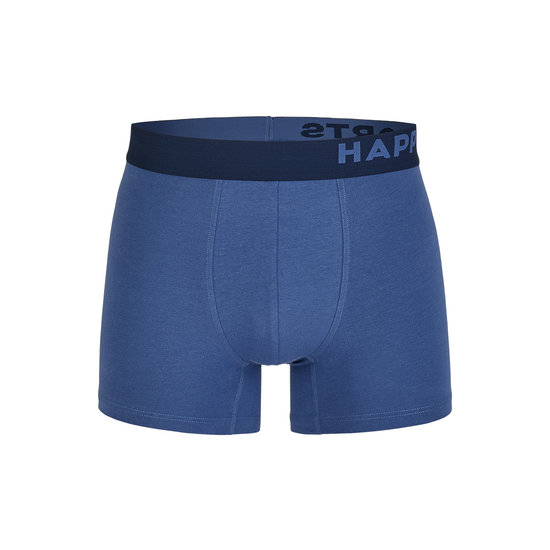 Happy Shorts Happy Shorts 3-Pack Boxershorts Heren D841 Hartjes Donkerblauw